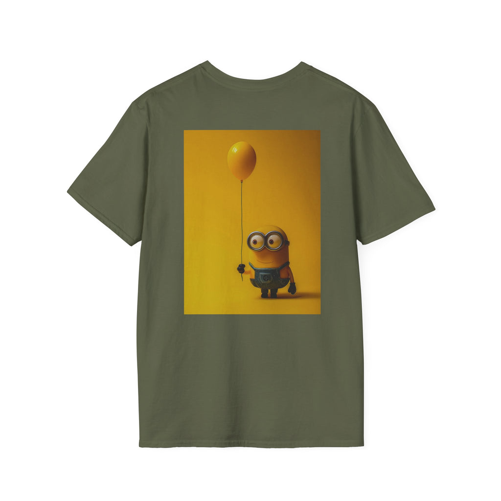 Minions Despicable Me Youth T-Shirt Gru Movie Fan Tee, Unisex Softstyle Shirt, Kids Birthday Gift, Cartoon Character Top, Funny Graphic Tee
