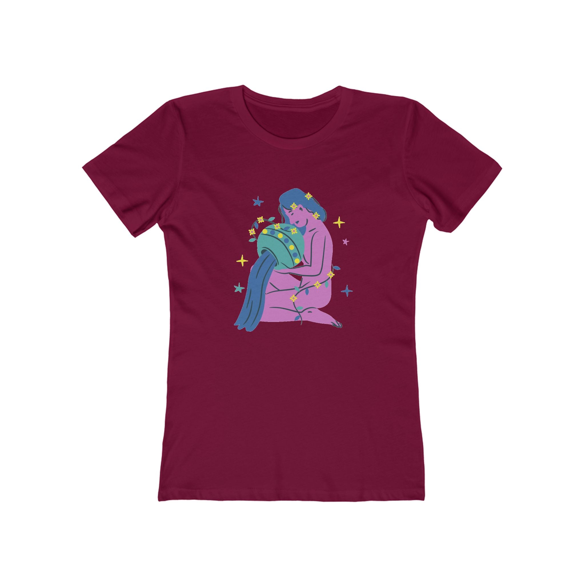 Astrology Women's Tshirt, Zodiac Tee, Horoscope Shirt, Star Sign Top, Celestial Clothing