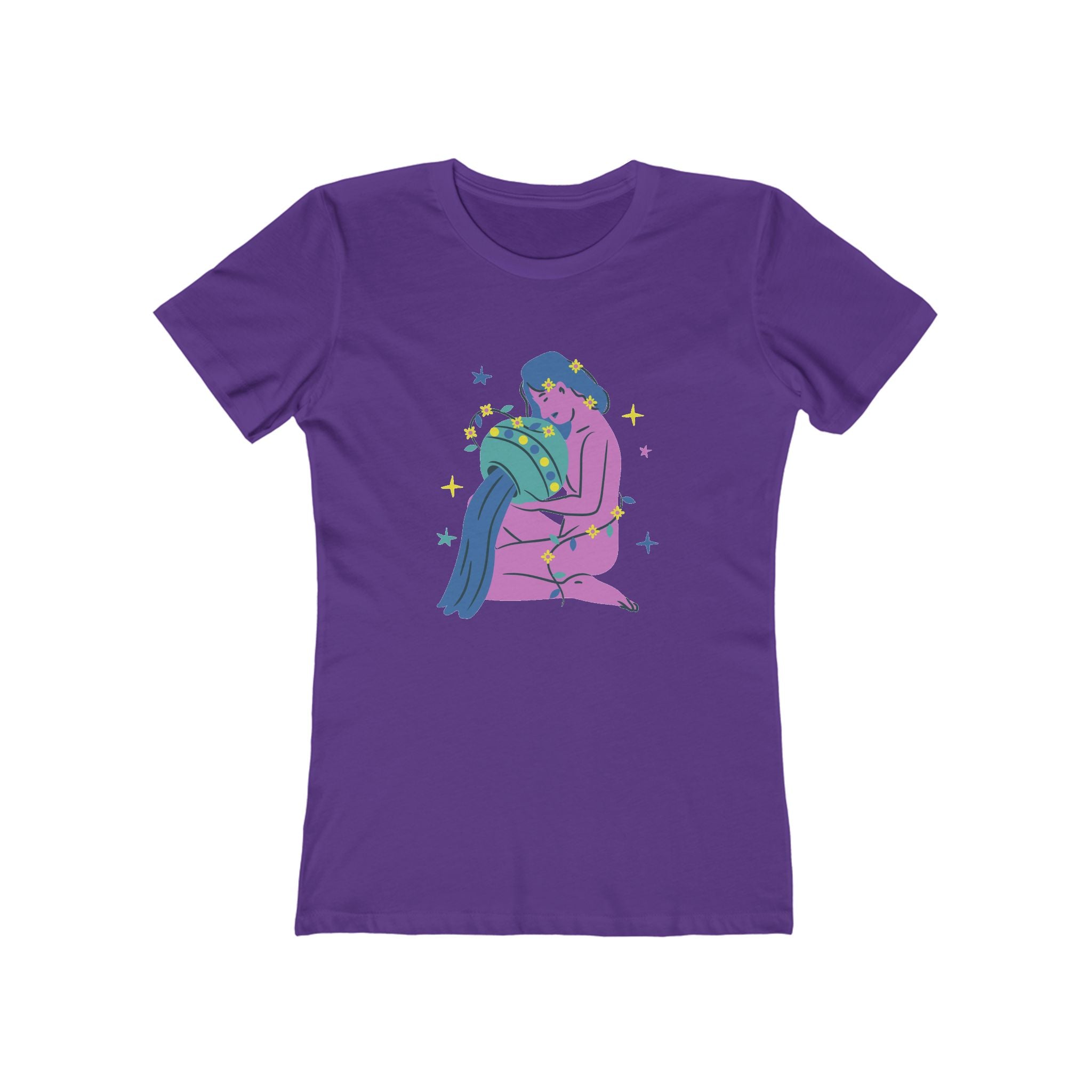 Astrology Women's Tshirt, Zodiac Tee, Horoscope Shirt, Star Sign Top, Celestial Clothing
