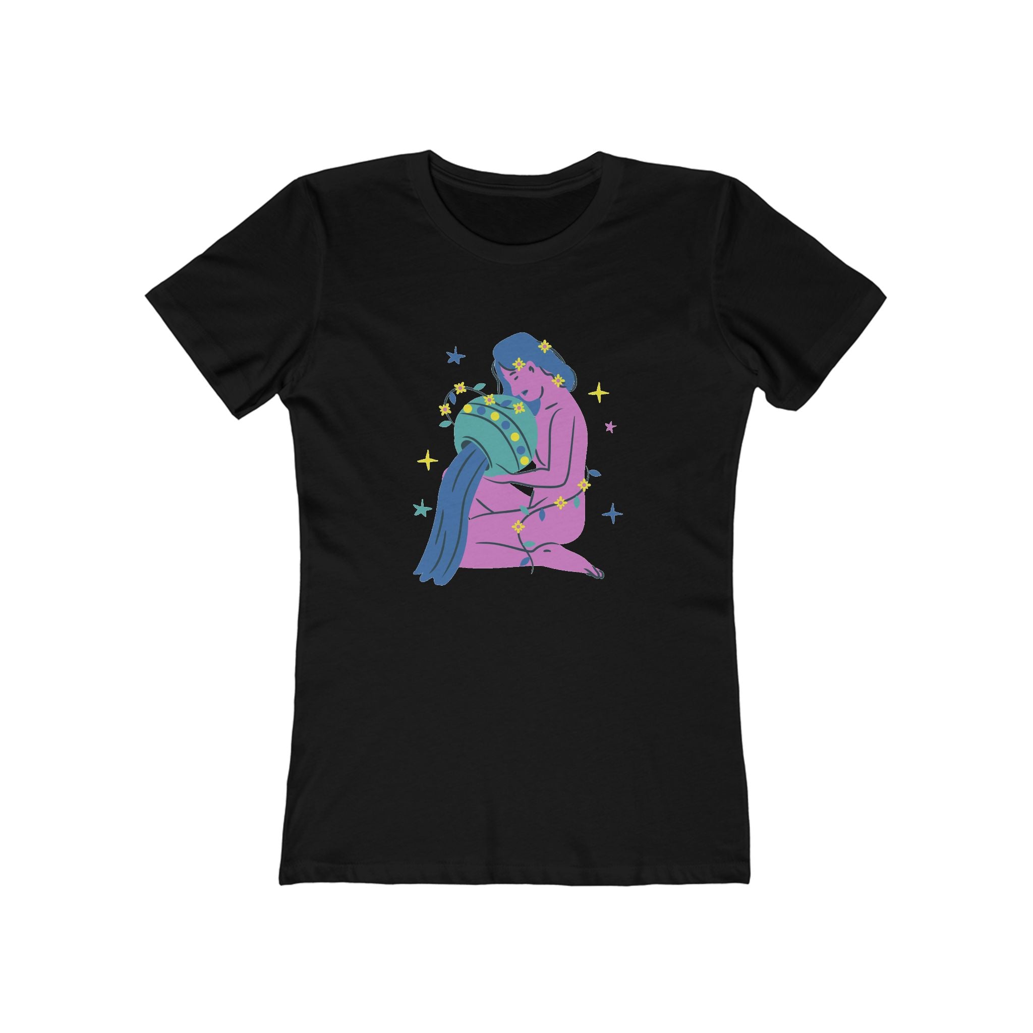 Astrology Women's Tshirt, Zodiac Tee, Horoscope Shirt, Star Sign Top, Celestial Clothing
