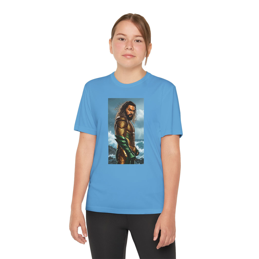 Aquaman Superhero Youth Tee, Kids Superhero Shirt, Child Aquaman T-shirt, Comic Book Tee, Superhero Fan Gift