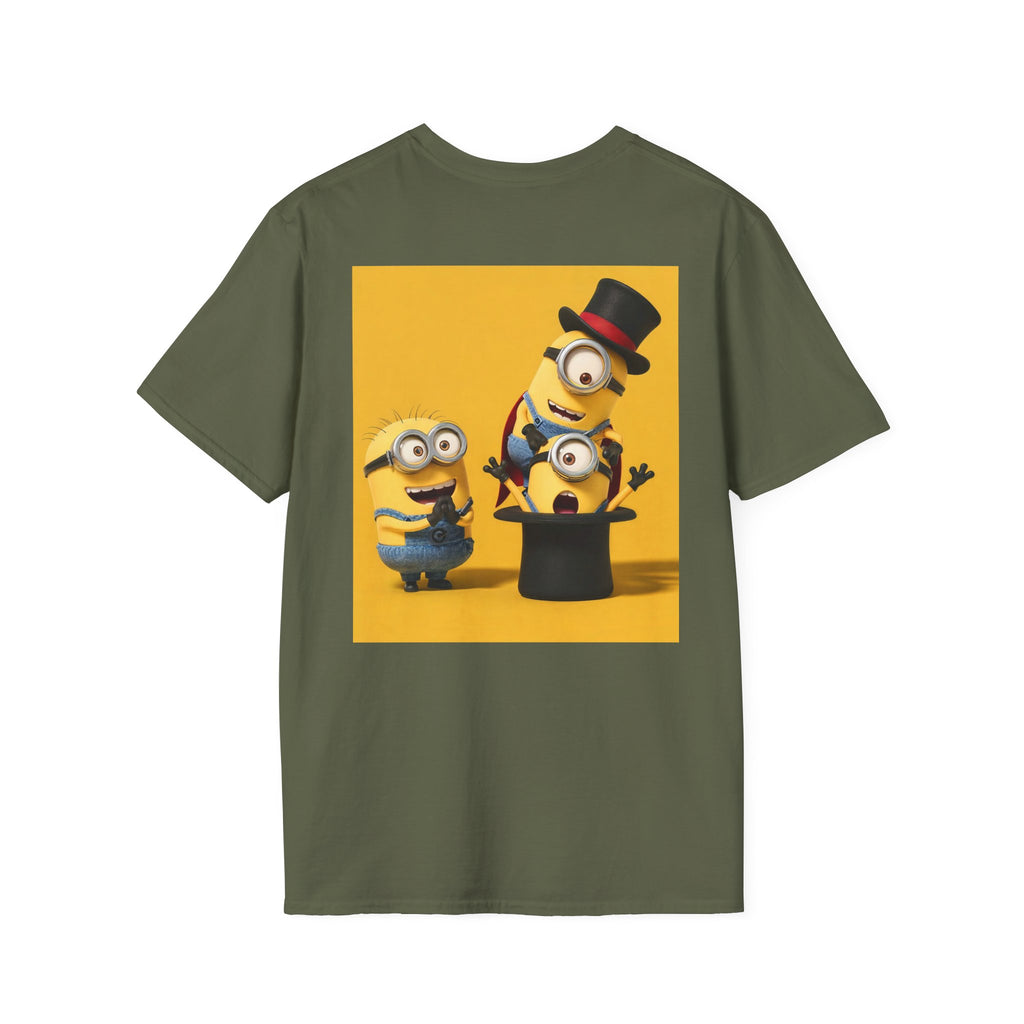 Minions Despicable Me Youth T-Shirt Gru Movie Fan Tee, Unisex Softstyle Shirt, Kids Birthday Gift, Cartoon Character Top, Funny Graphic Tee