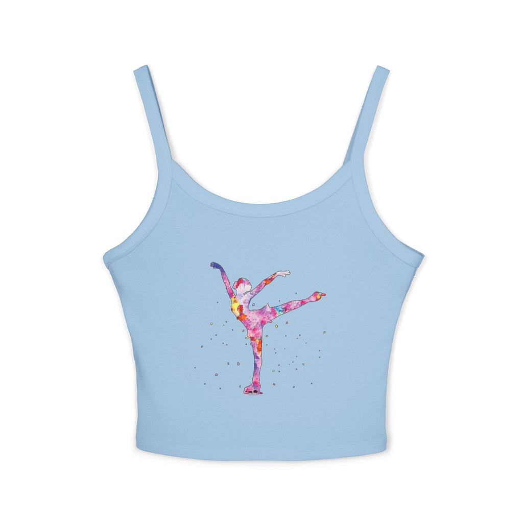Ballet Woman Tank Top, Athletic Workout Top, Fitness Sleeveless Shirt, Jogging Muscle Tee, Exercise Gym Cami