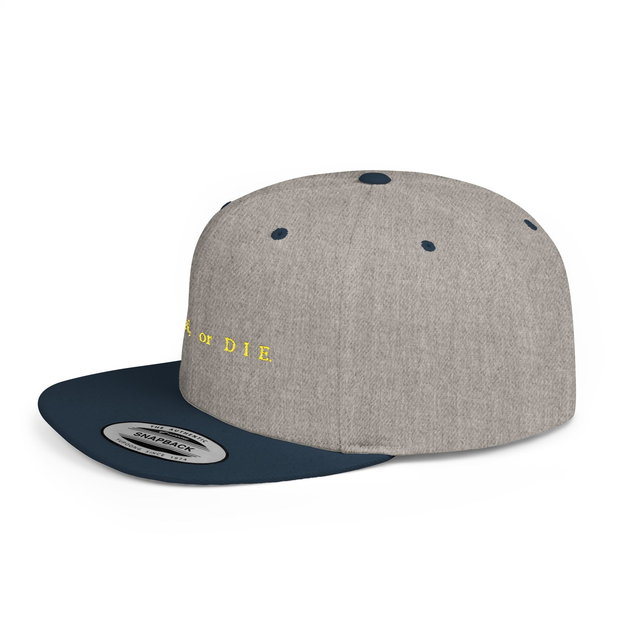 Join Or Die ~ Stylish Flat Bill Snapback Hat