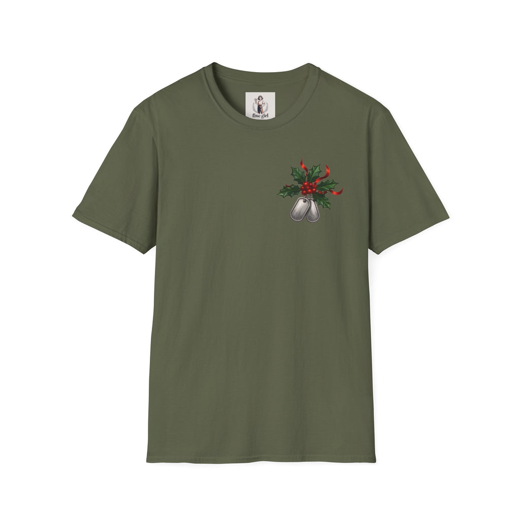 Yule Guard Patriotic Christmas Holiday ~ Unisex Softstyle T-Shirt