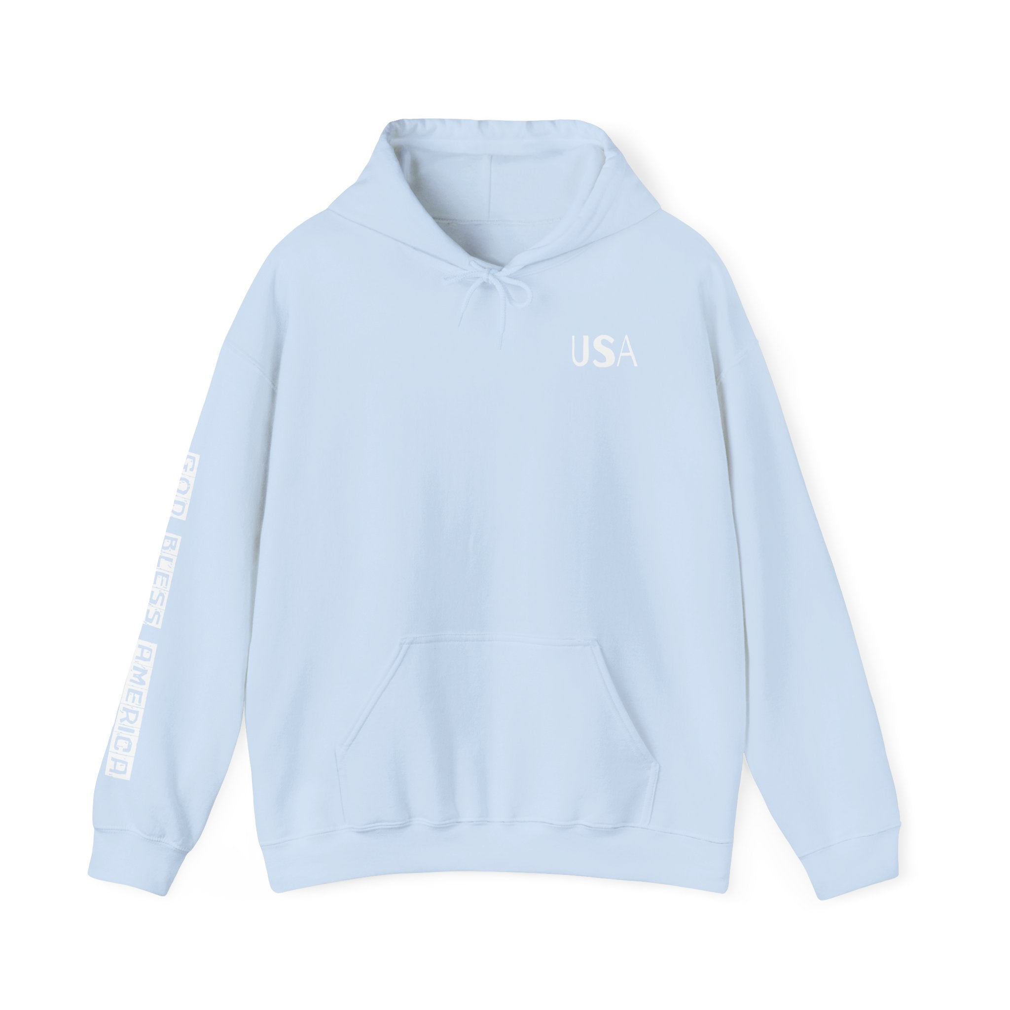 Faith Family Firearms Freedom Hooded Sweatshirt with Faith, Family, Firearms & Freedom Design - Unisex Cozy Wear for Celebrations