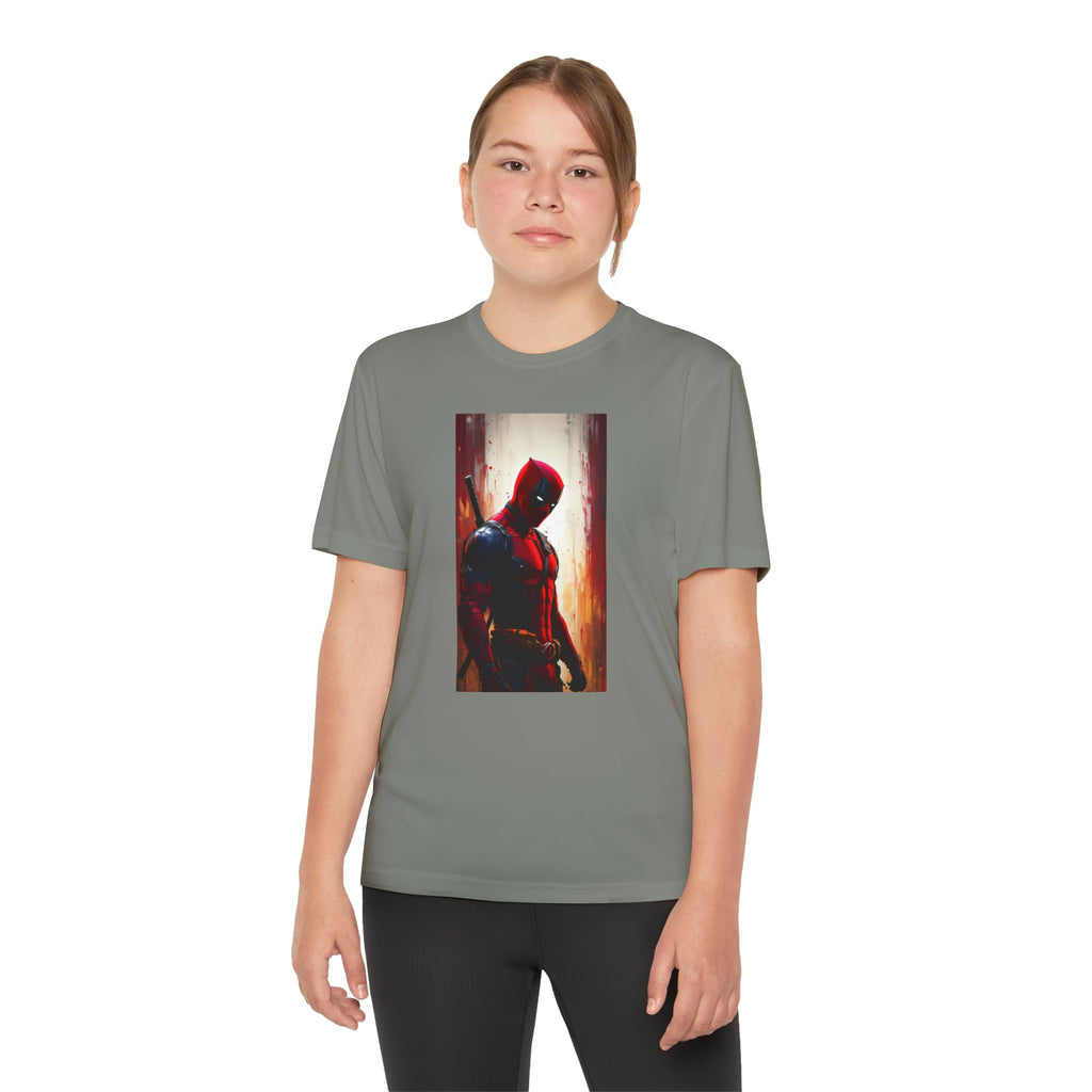 Deadpool Superhero Marvel Patriotic, Kids Graphic T-Shirt, Boys Hero Top, Girls Comic Book Clothing, Birthday