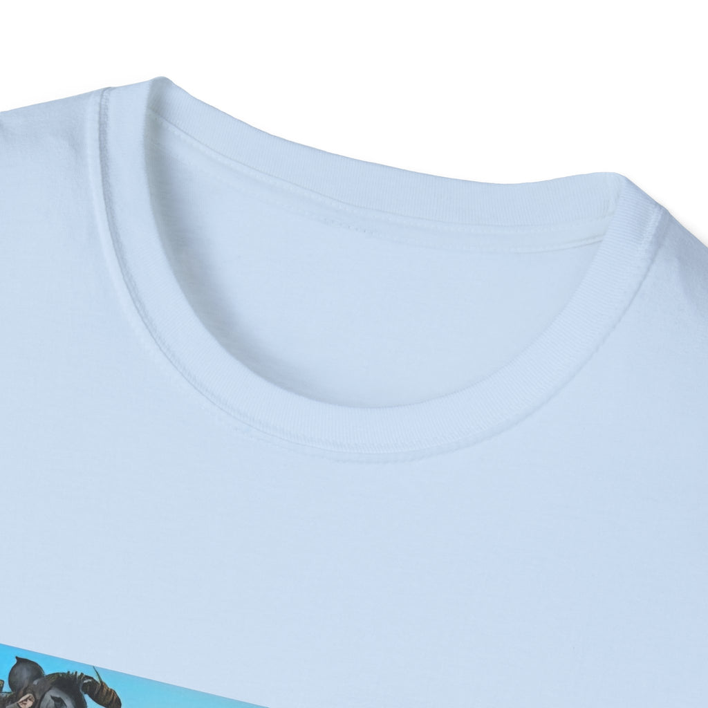 Kung Fu Panda Unisex Softstyle T-Shirt, DreamWorks Animation Youth Competitor Tee, Graphic Tee, Movie Fan Gift, Cult Classic Shirt, Comfy