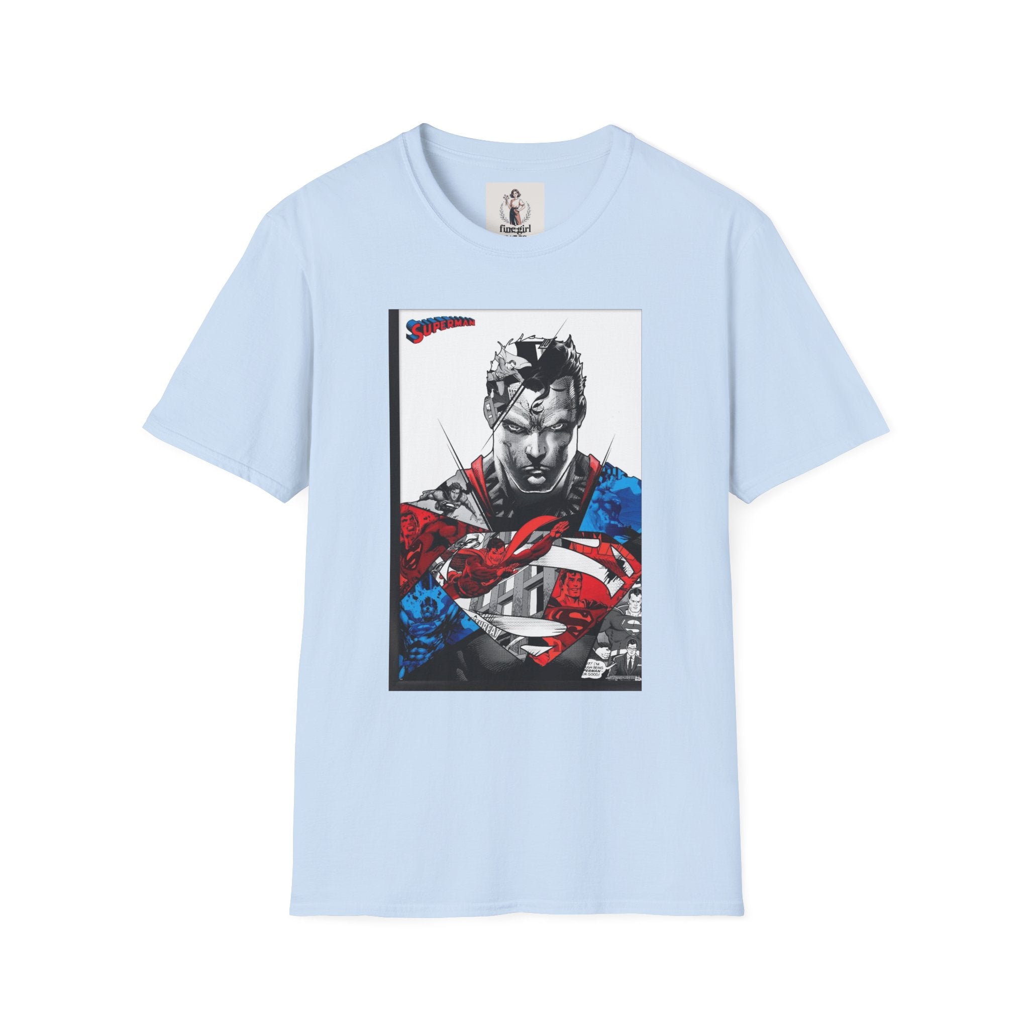 Superman Hero Unisex Softstyle T-Shirt