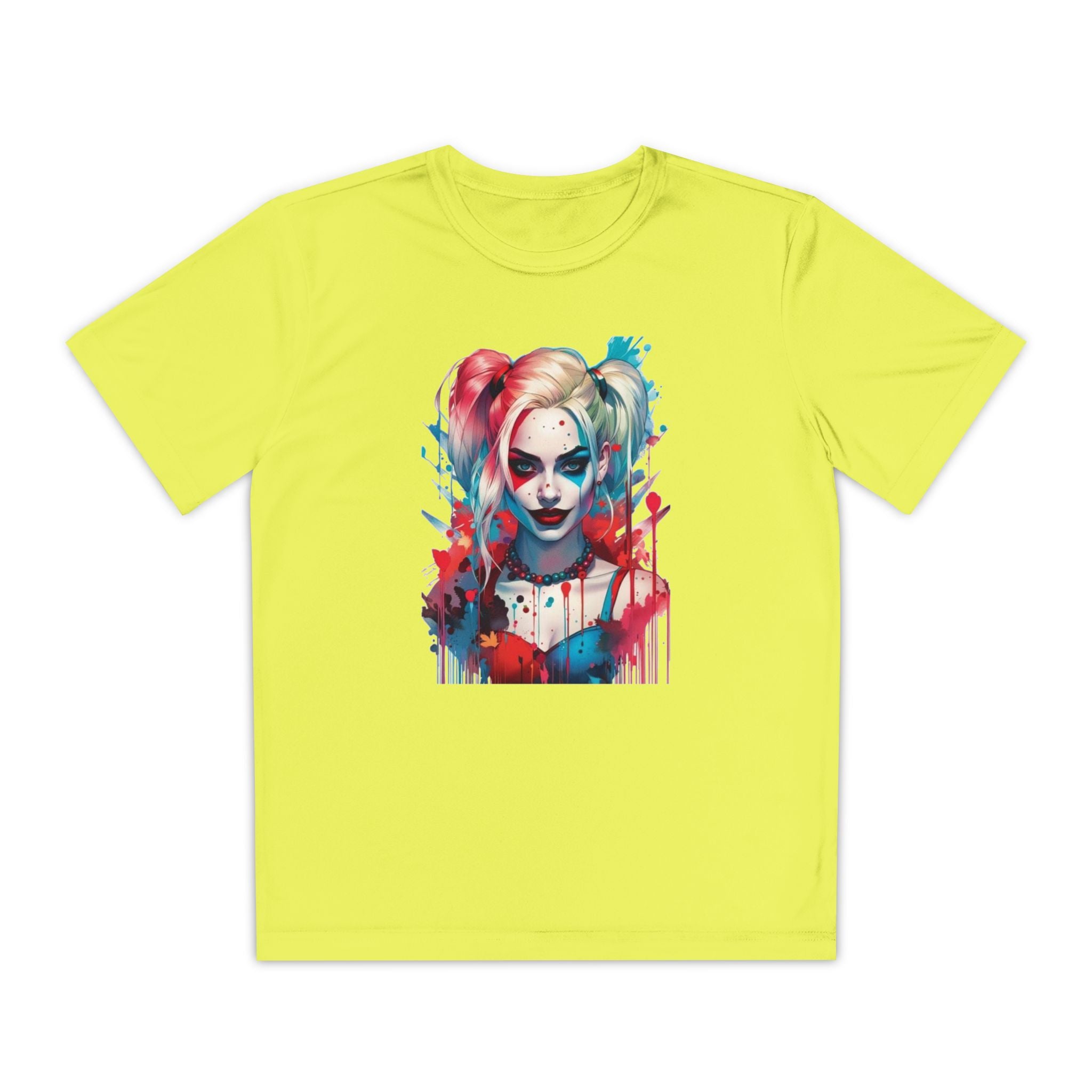 Superhero Youth T-Shirt Sports Graphic Tee, Cool Athletic Shirt for Kids