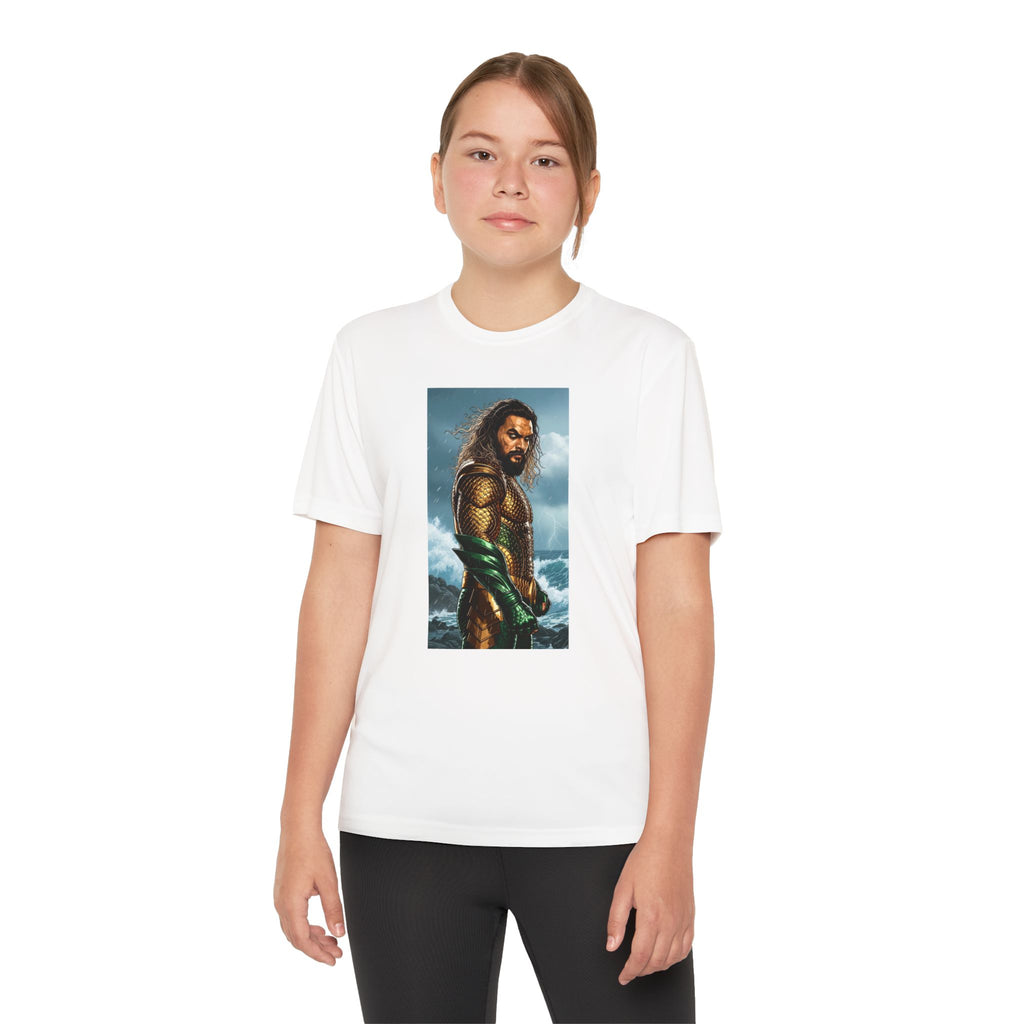 Aquaman Superhero Youth Tee, Kids Superhero Shirt, Child Aquaman T-shirt, Comic Book Tee, Superhero Fan Gift