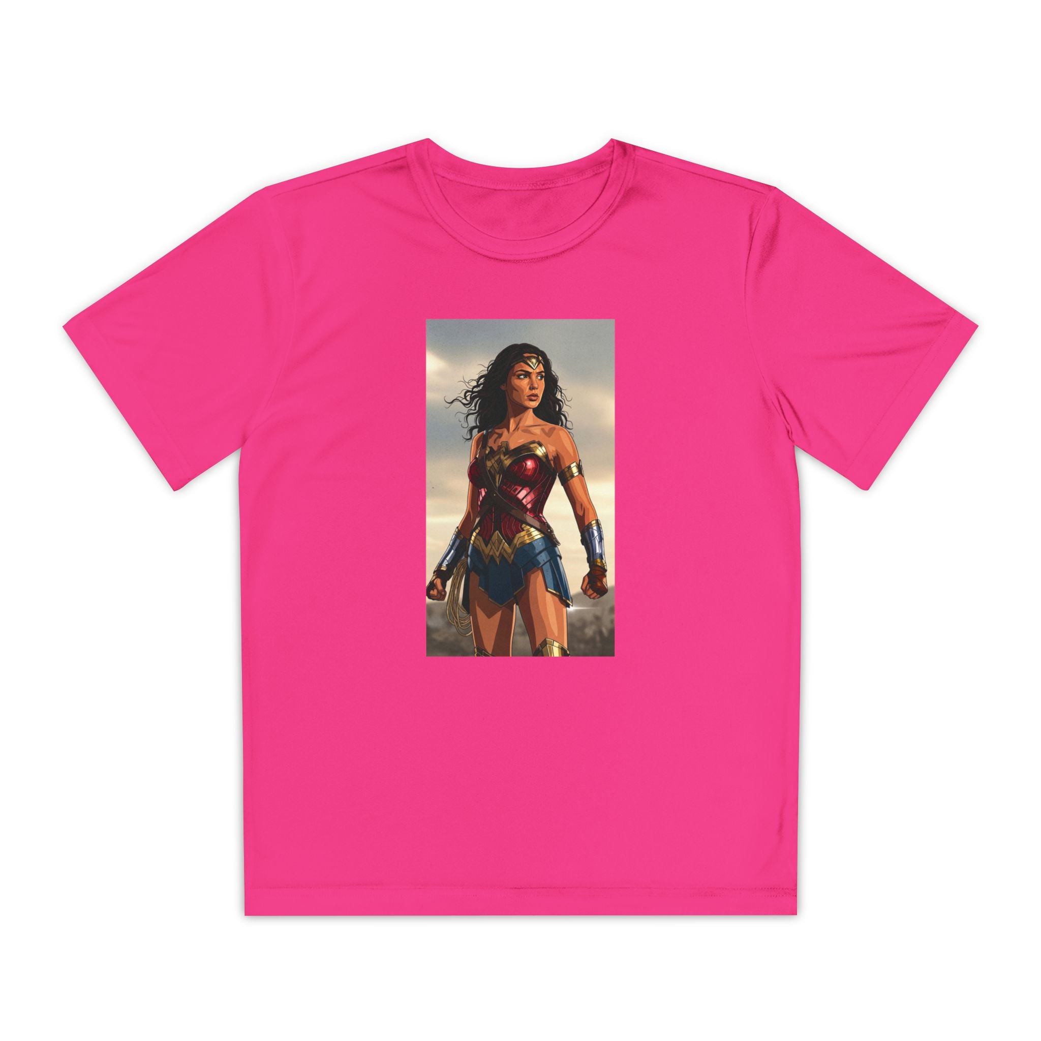 Wonder Woman Superhero Marvel t-shirt, Kids Graphic Tee, Boys Superhero Shirt, Children's Movie Character Top