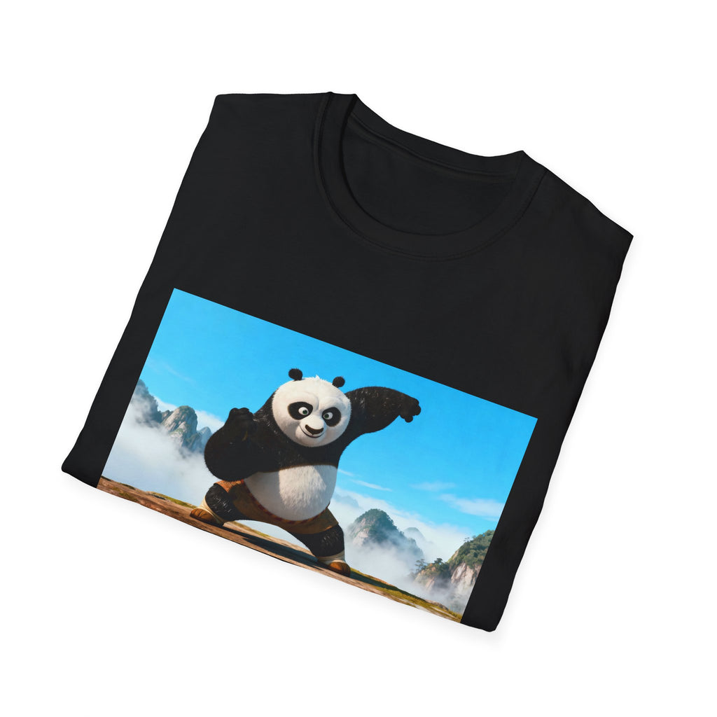 Kung Fu Panda Unisex Softstyle T-Shirt, DreamWorks Animation Youth Competitor Tee, Graphic Tee, Movie Fan Gift, Cult Classic Shirt, Comfy