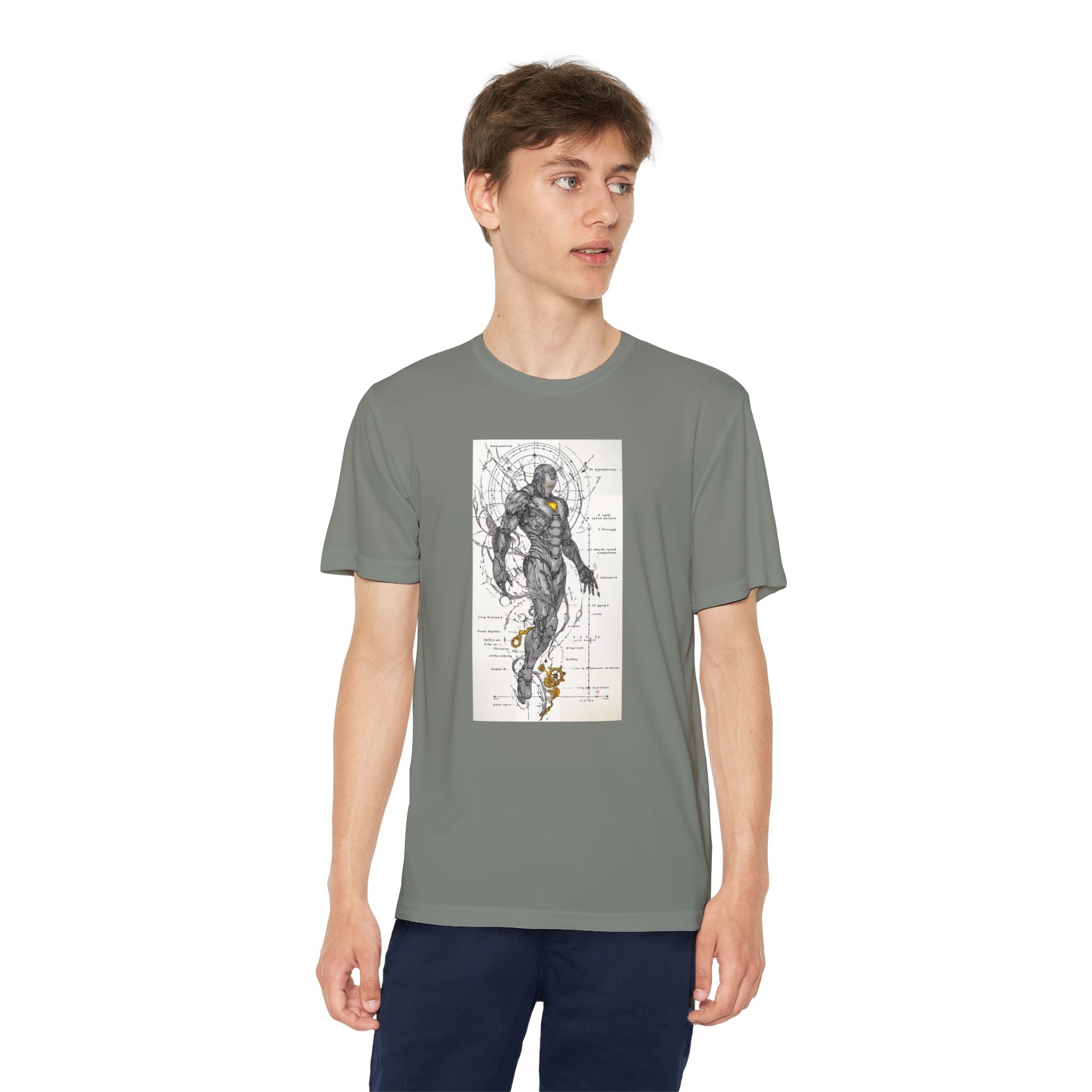 Superhero Youth T-Shirt Sports Graphic Tee, Cool Athletic Shirt for Kids