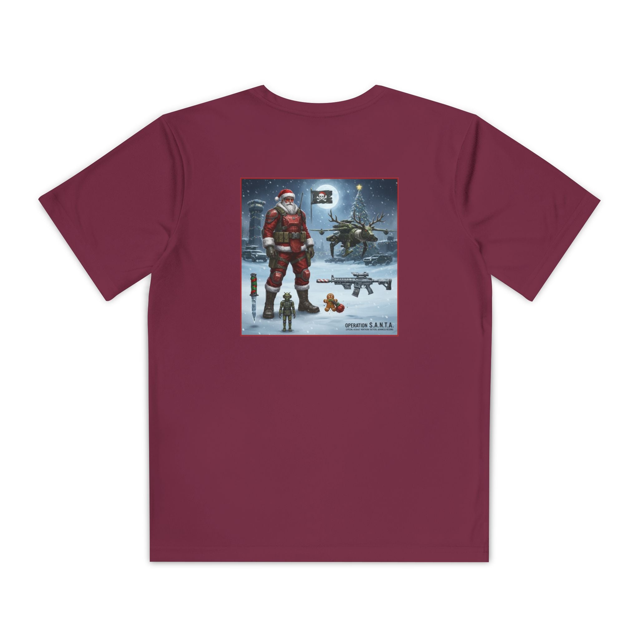 Yule Guard Patriotic Christmas Holiday ~ Youth T-Shirt, Unisex Softstyle T-Shirt