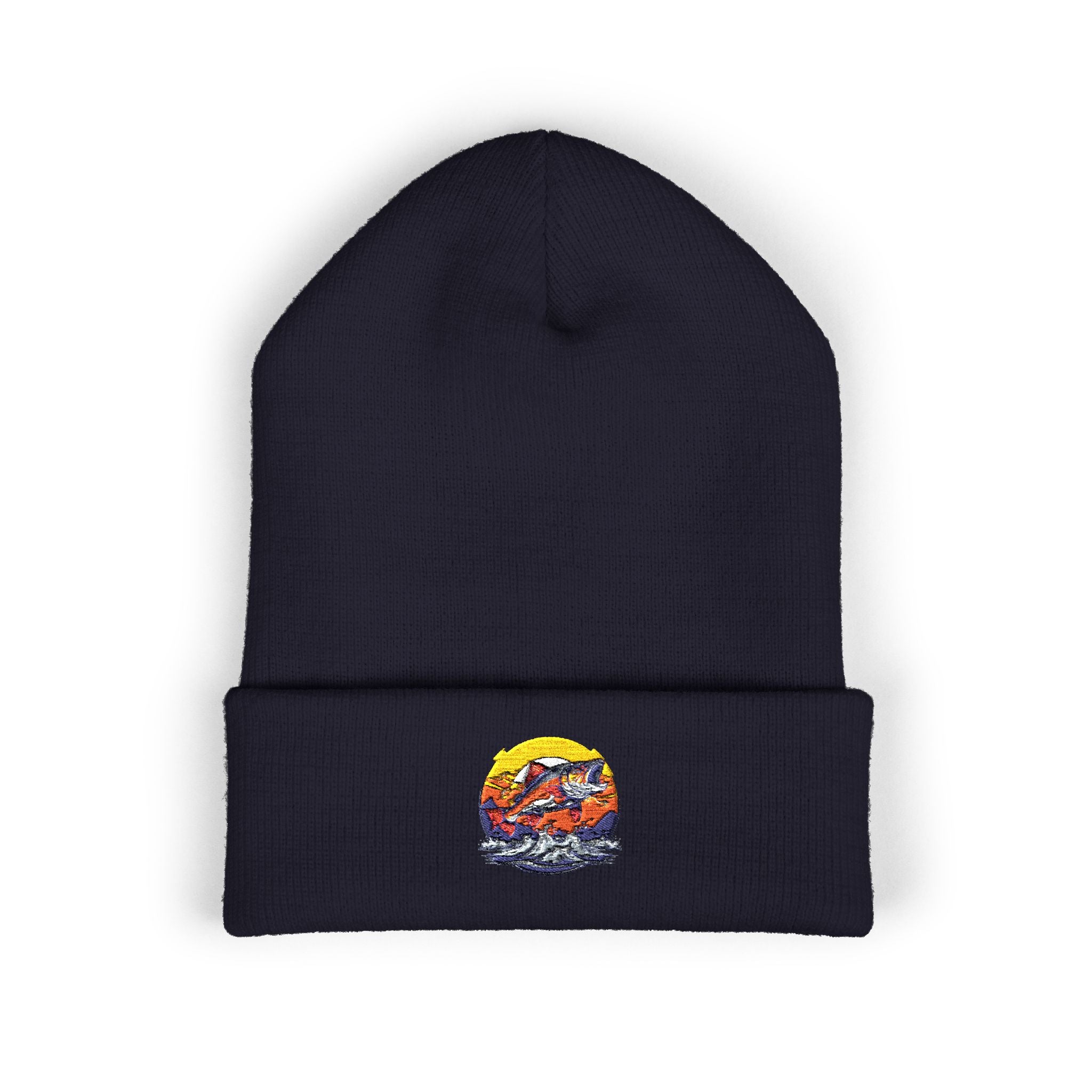 Embroidered Fishing Beanie, Fisherman Gift, Outdoor Apparel, Fishing Gear, Angler Hat, Fishing Lure Beanie