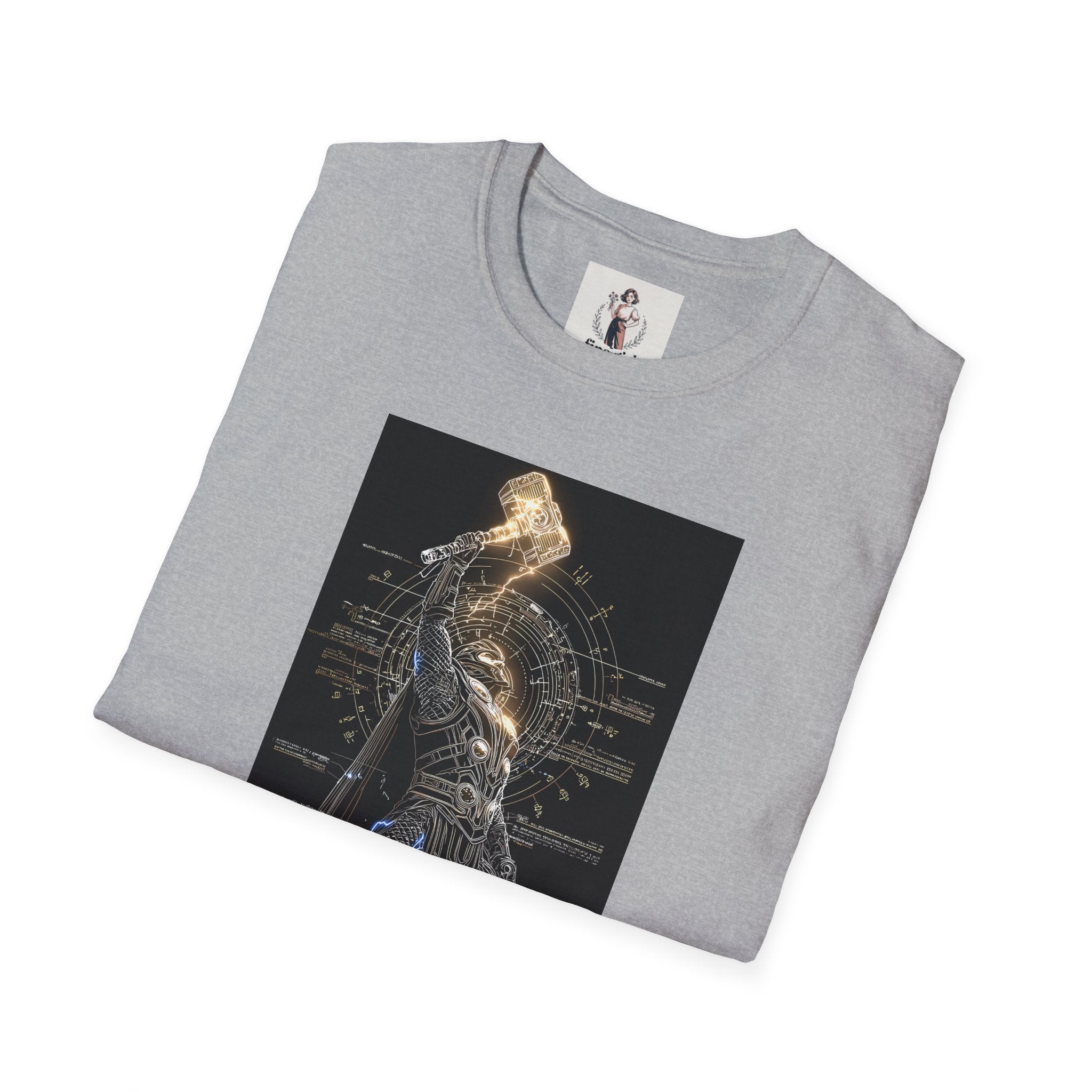 Thor Superhero Marvel Unisex Softstyle T-Shirt, Comic Book Tee, Geeky Clothing, Cosplay Costume Top
