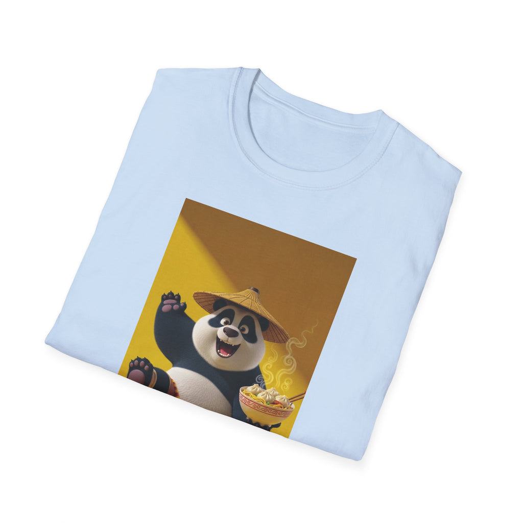 Kung Fu Panda Unisex Softstyle T-Shirt, DreamWorks Animation Youth Competitor Tee, Graphic Tee, Movie Fan Gift, Cult Classic Shirt, Comfy