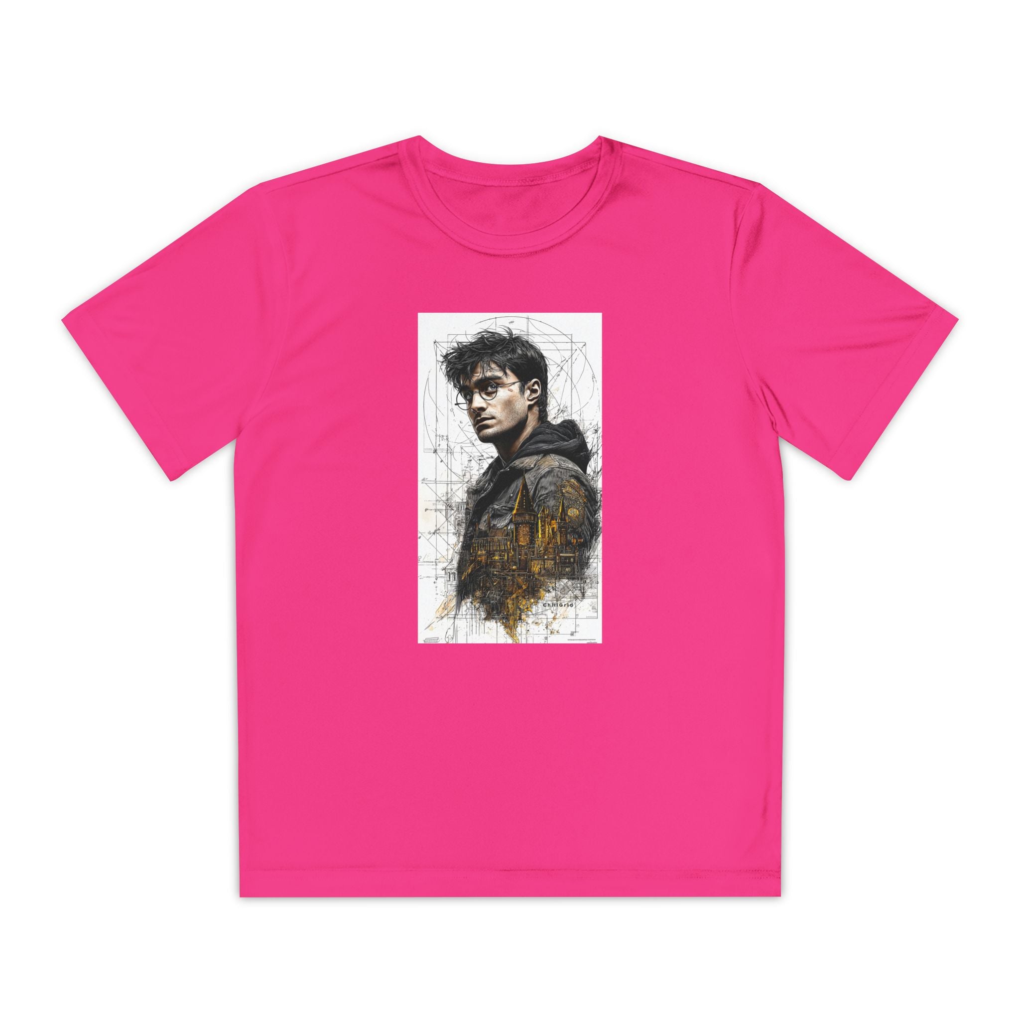 Youth Competitor Tee - Harry Potter, Wizard School Shirt, Magical Kids Top, Hogwarts Fan Gift, Sorcerer's Stone T-Shirt