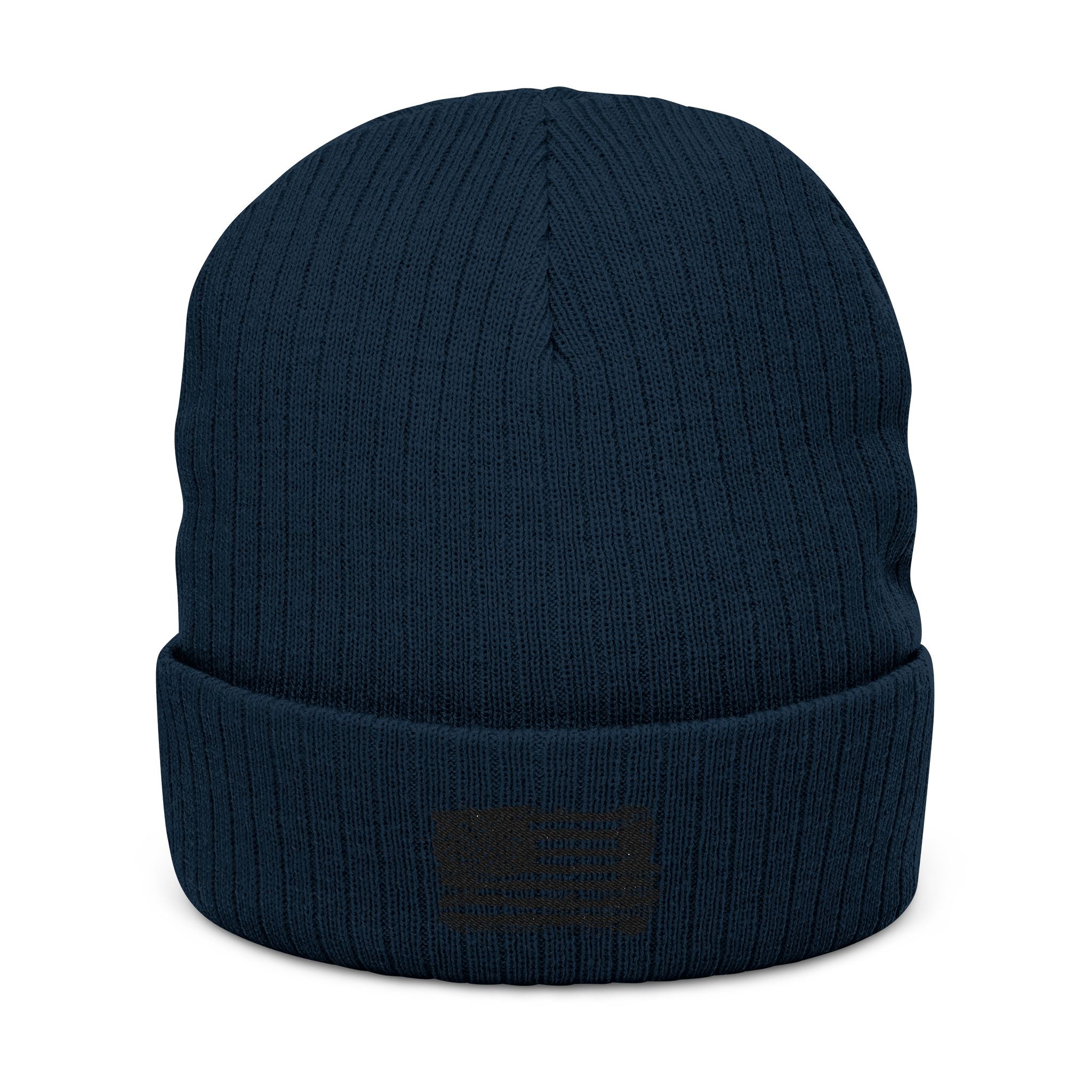 Stylish Embroidered Beanie with  Patriotic Flag Design | Winter Hat, Cozy Headwear, Gifts for Him, Outdoor Apparel, Fashionable Knitwear
