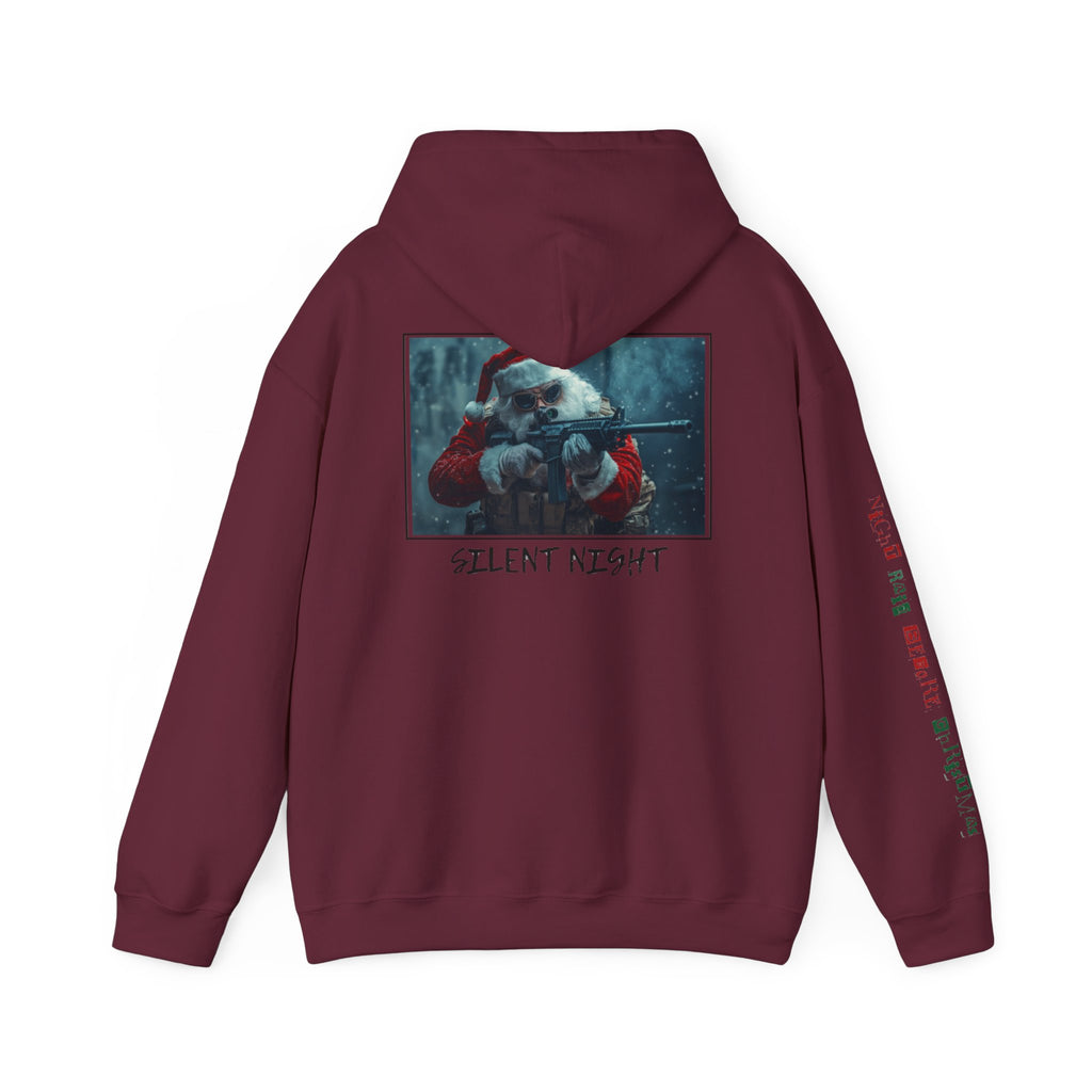 Night Raid Before Christmas Patriotic Hoodie Rebel Spirit Unisex Hoodie