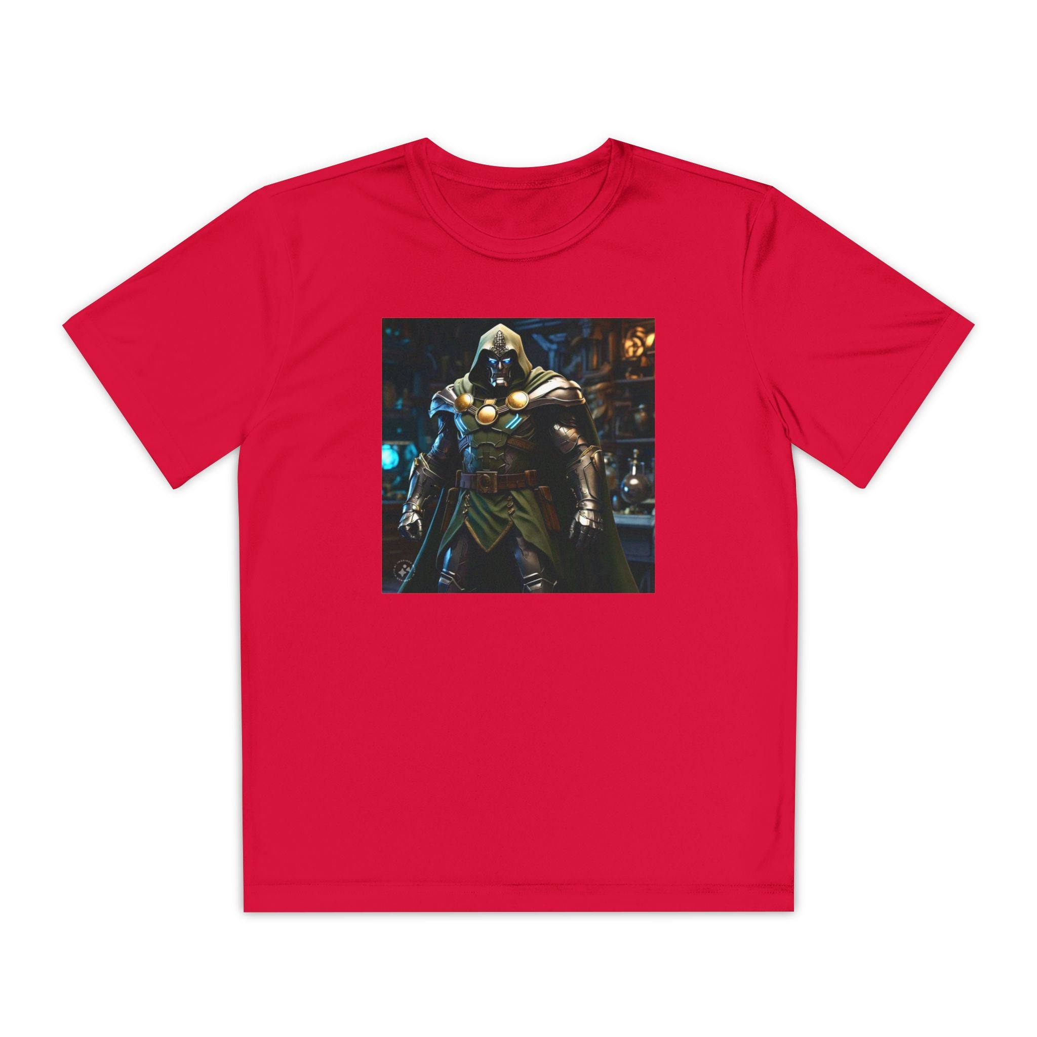 Dr Doom Superhero Marvel Patriotic, Kids Graphic T-Shirt, Boys Hero Top, Girls Comic Book Clothing, Birthday