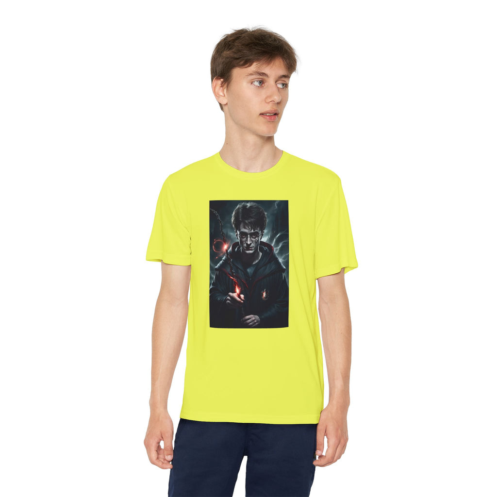 Youth Competitor Tee - Harry Potter, Wizard School Shirt, Magical Kids Top, Hogwarts Fan Gift, Sorcerer's Stone T-Shirt