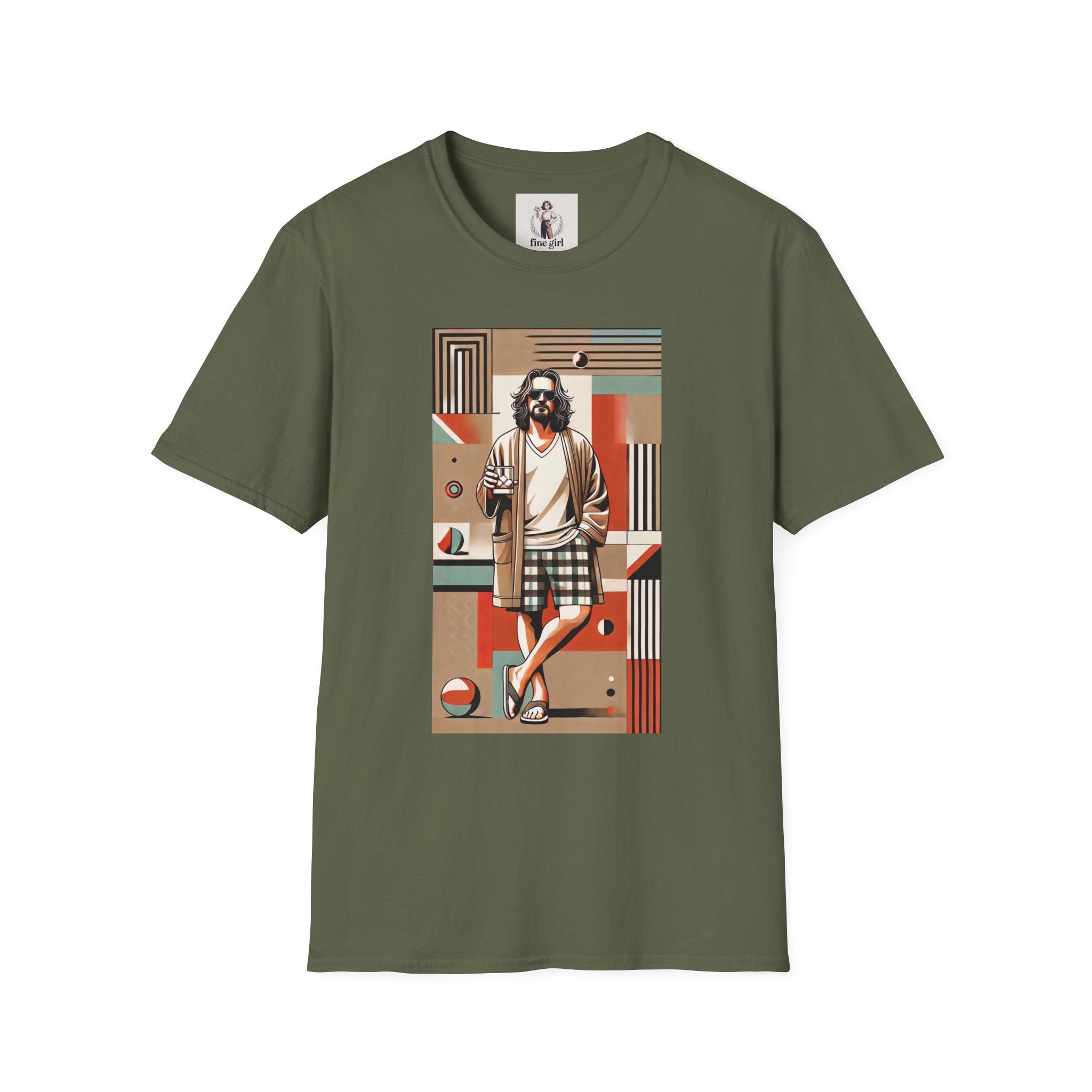 The Big Lebowski Themed T-Shirt Unisex Softstyle T-Shirt