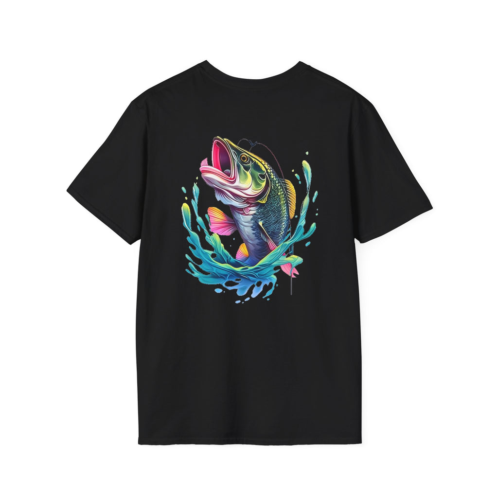 Patriotic Fishing Tshirt, American Flag Tee, 4th of July Shirt, USA Independence Day Top, Patriotic Graphic Tee, Unisex Patriotic