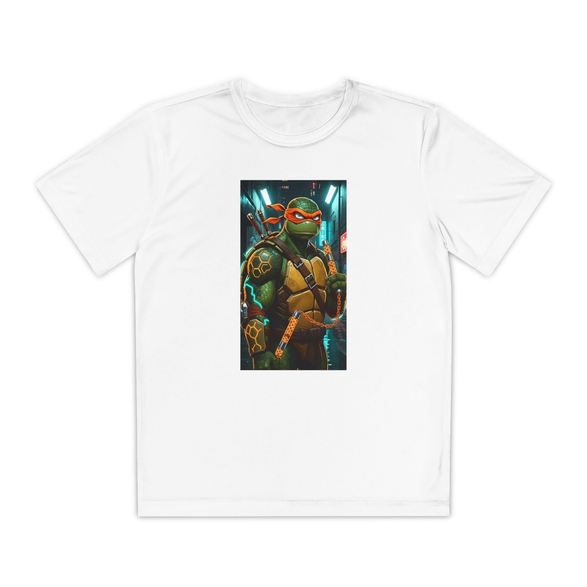 Teenage Mutant Ninja Turtles, Graphic Print Shirt, Kids T-shirt, Cartoon Character Top, Retro Tee, Birthday Gift Shirt