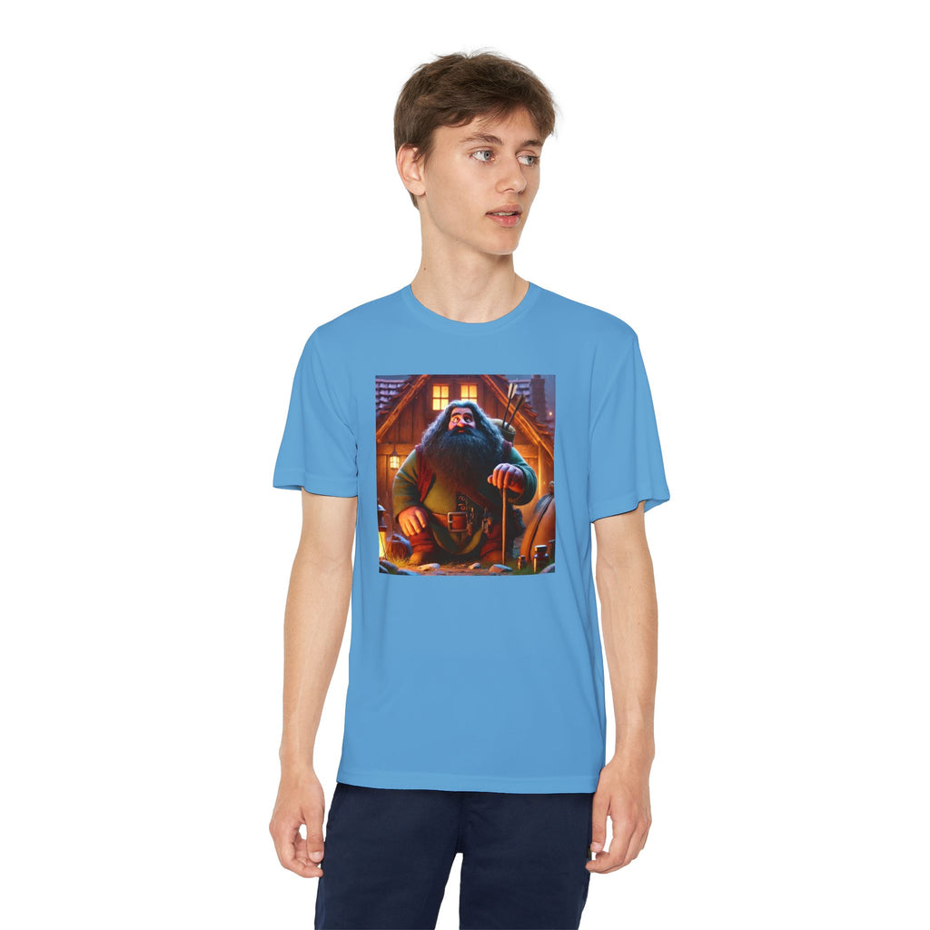 Youth Competitor Tee - Harry Potter, Wizard School Shirt, Magical Kids Top, Hogwarts Fan Gift, Sorcerer's Stone T-Shirt