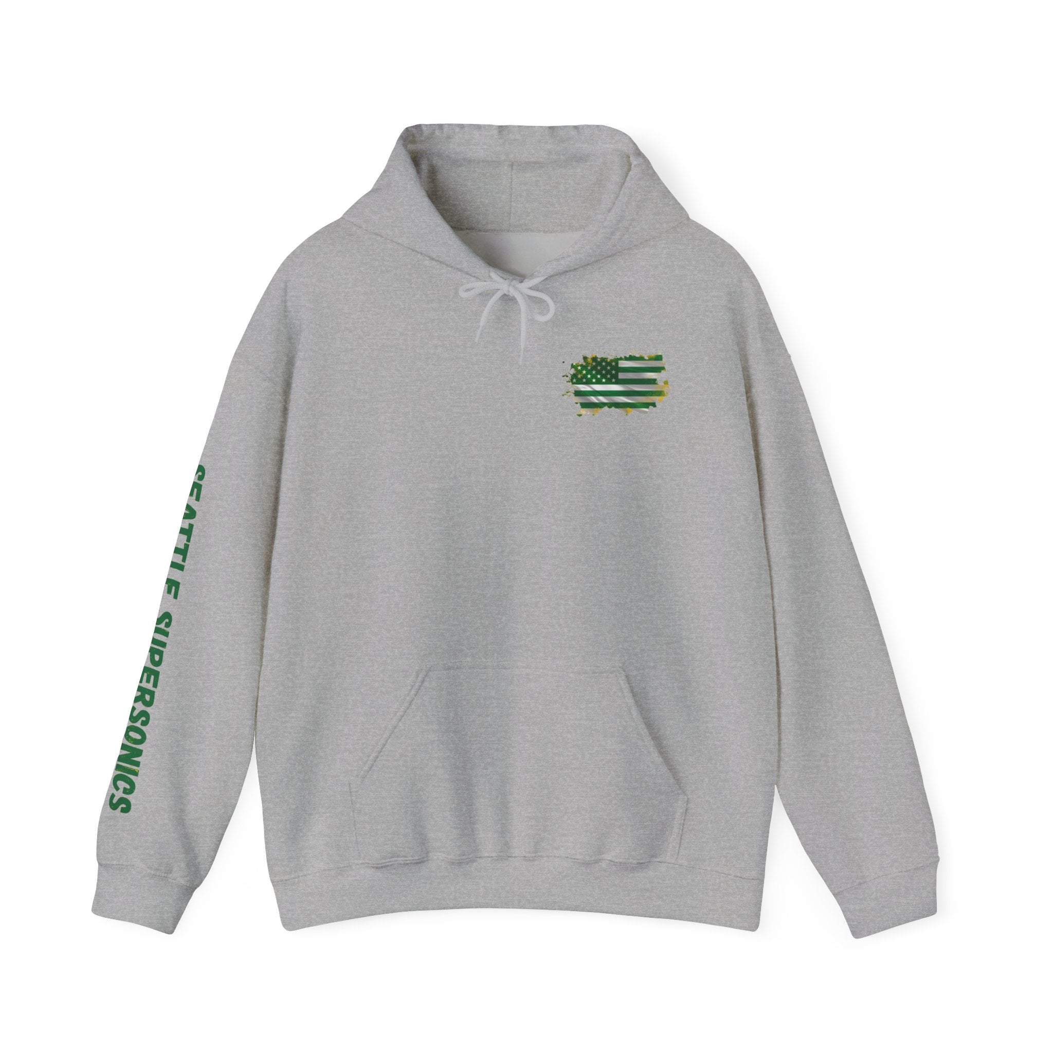 Seattle Supersonics Patriotic Hoodie