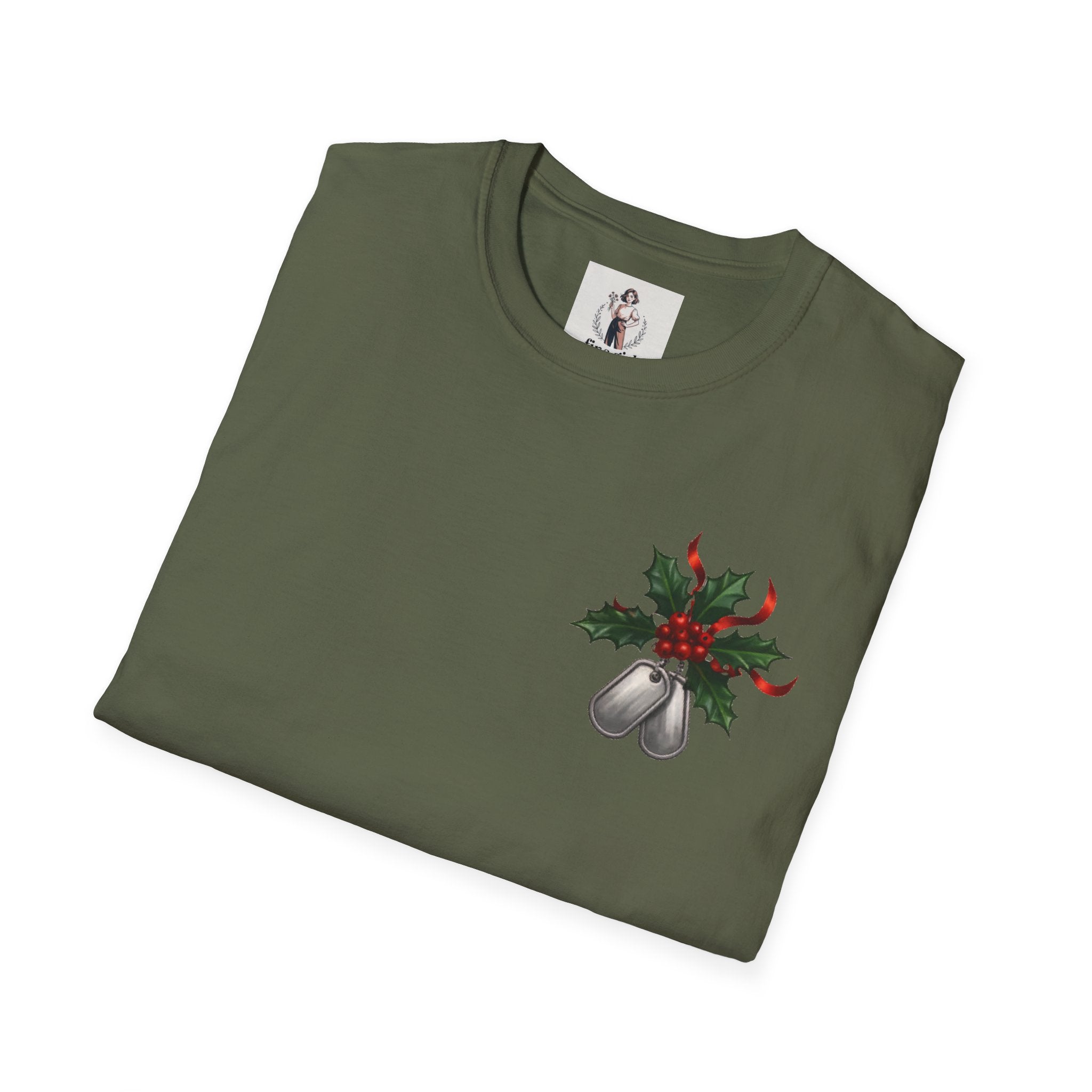 Yule Guard Patriotic Christmas Holiday ~ Unisex Softstyle T-Shirt