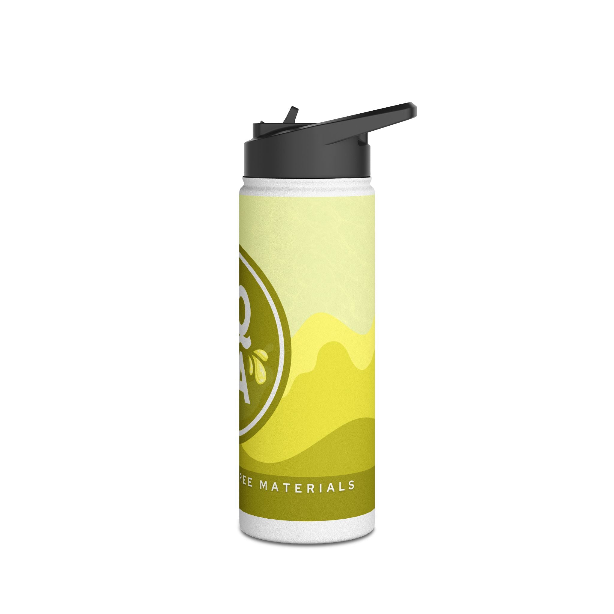 Aqua Stainless Steel Water Bottle, Eco-Friendly Hydration for Travel, Sports, Yoga, Gifts, Outdoor Adventures