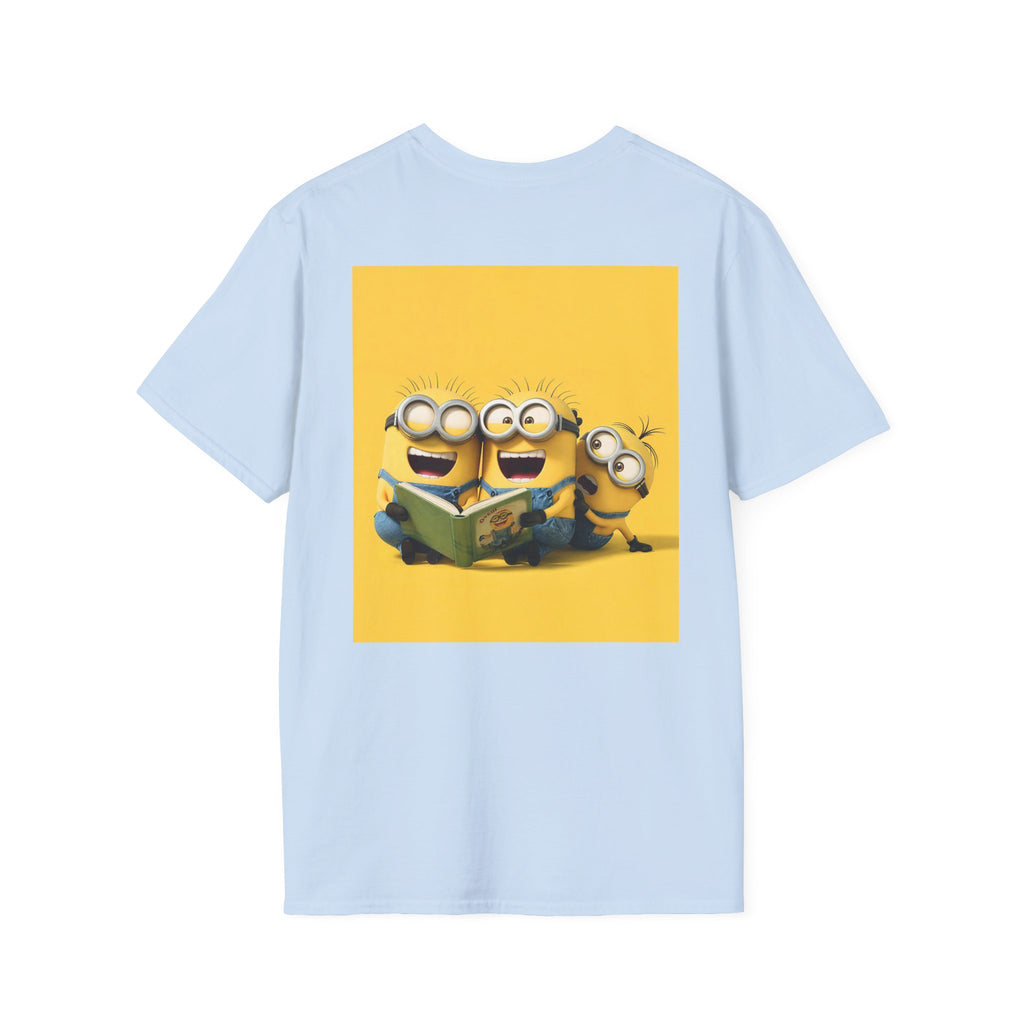 Minions Despicable Me Youth T-Shirt Gru Movie Fan Tee, Unisex Softstyle Shirt, Kids Birthday Gift, Cartoon Character Top, Funny Graphic Tee