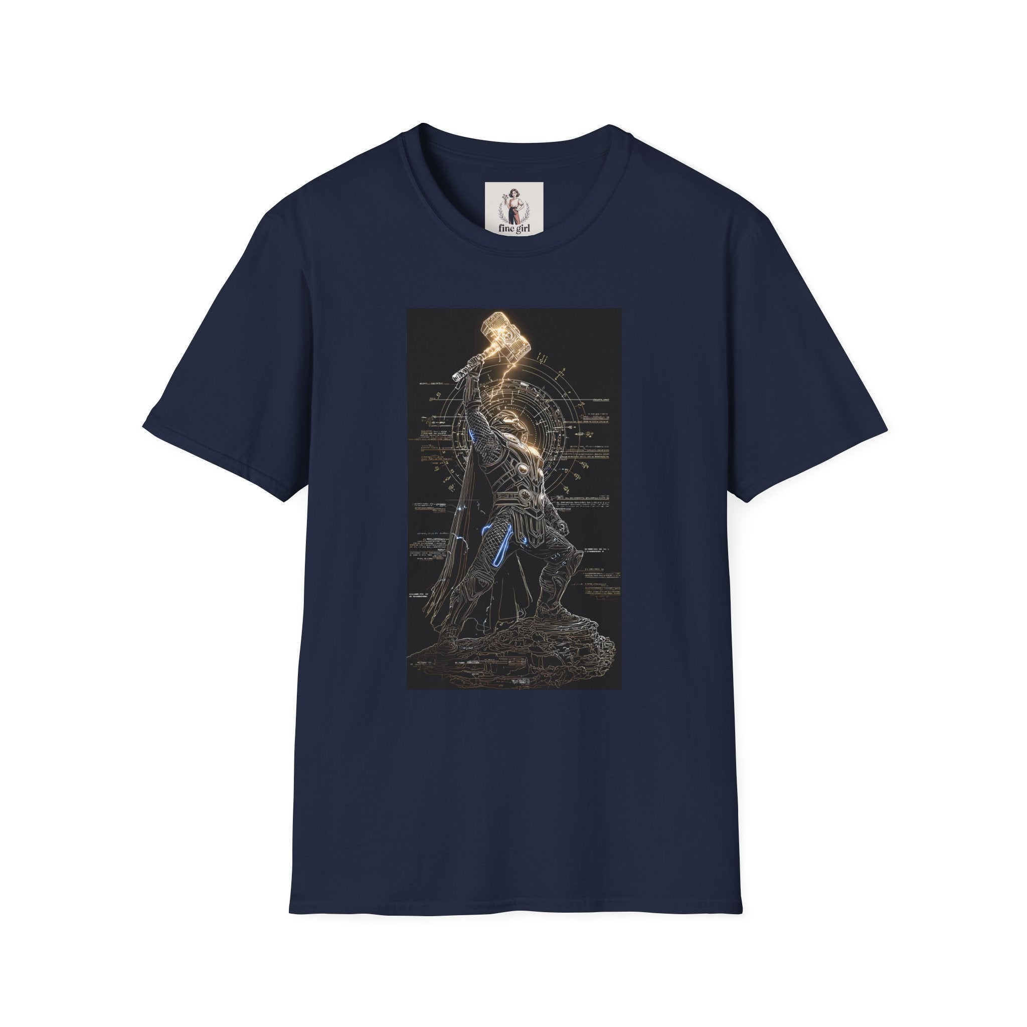 Thor Superhero Marvel Unisex Softstyle T-Shirt, Comic Book Tee, Geeky Clothing, Cosplay Costume Top