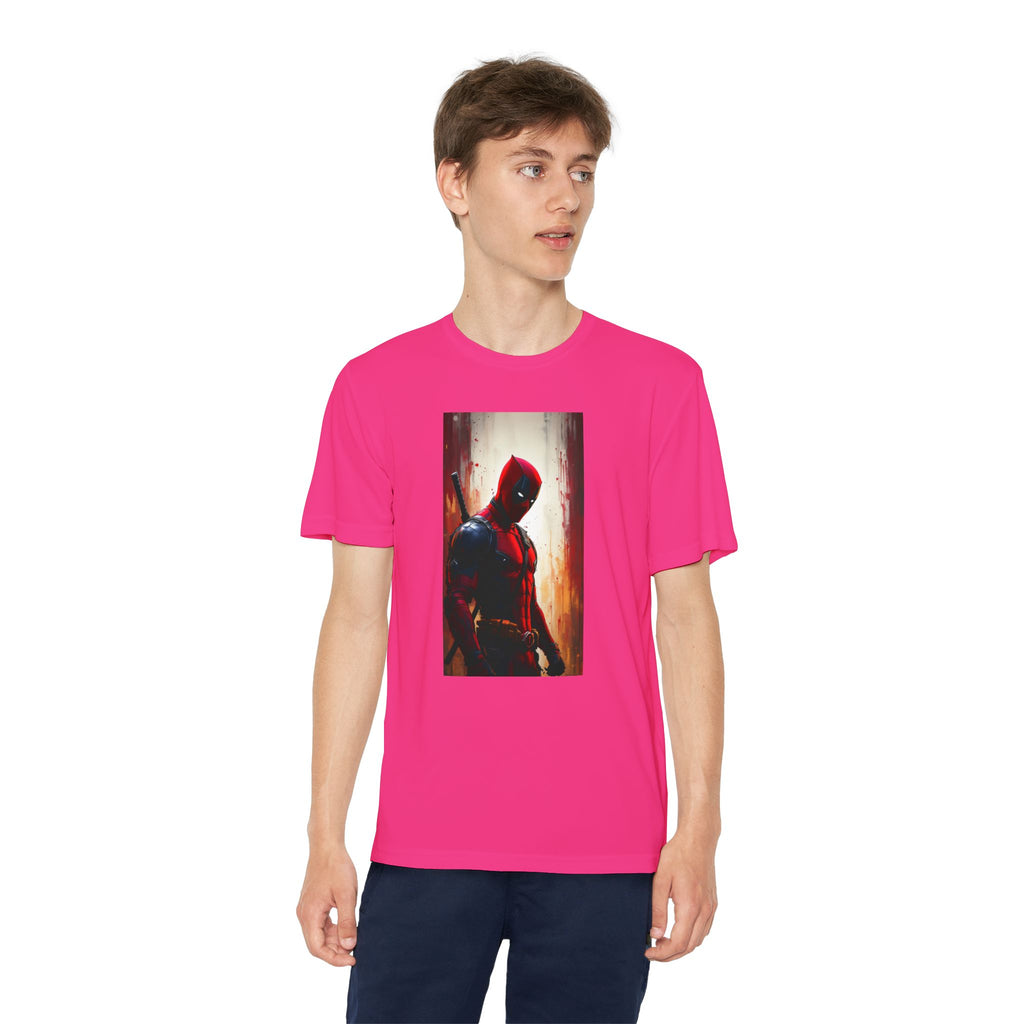 Deadpool Superhero Marvel Patriotic, Kids Graphic T-Shirt, Boys Hero Top, Girls Comic Book Clothing, Birthday