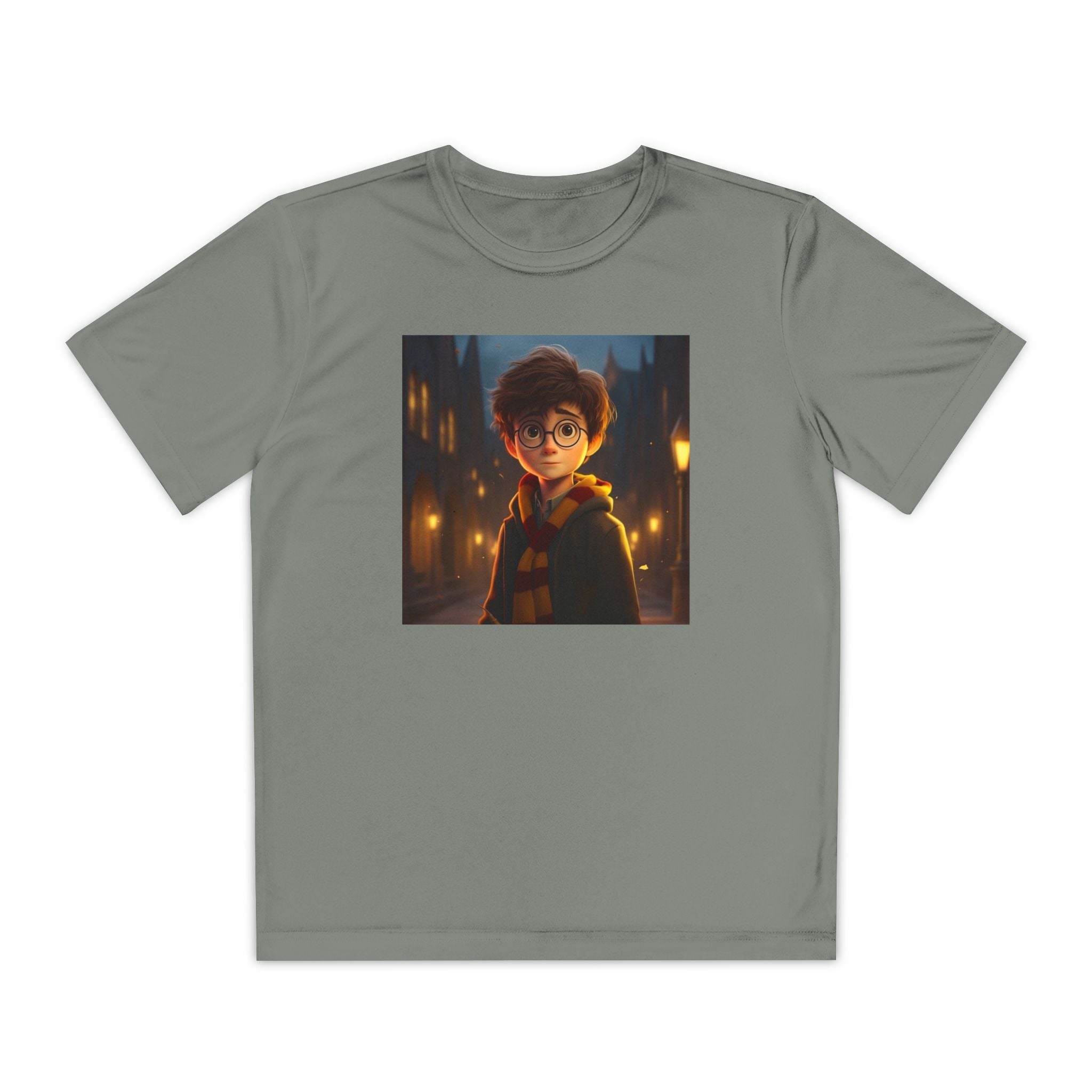 Youth Competitor Tee - Harry Potter, Wizard School Shirt, Magical Kids Top, Hogwarts Fan Gift, Sorcerer's Stone T-Shirt