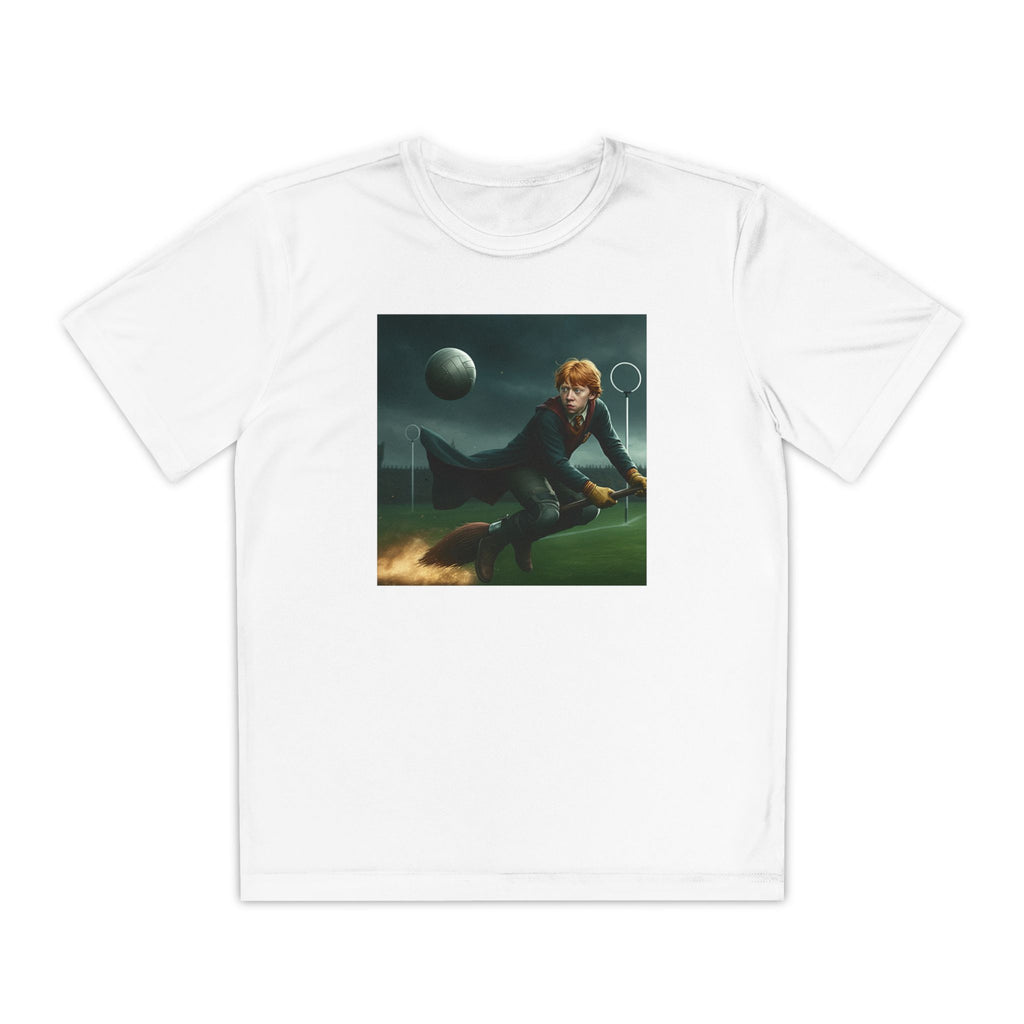 Youth Competitor Tee - Harry Potter, Wizard School Shirt, Magical Kids Top, Hogwarts Fan Gift, Sorcerer's Stone T-Shirt