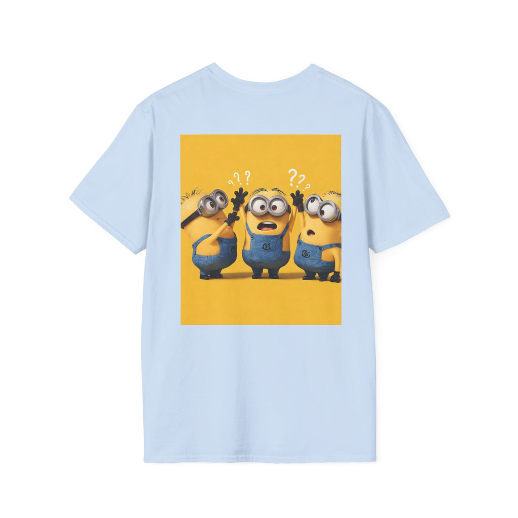 Minions Despicable Me Youth T-Shirt Gru Movie Fan Tee, Unisex Softstyle Shirt, Kids Birthday Gift, Cartoon Character Top, Funny Graphic Tee