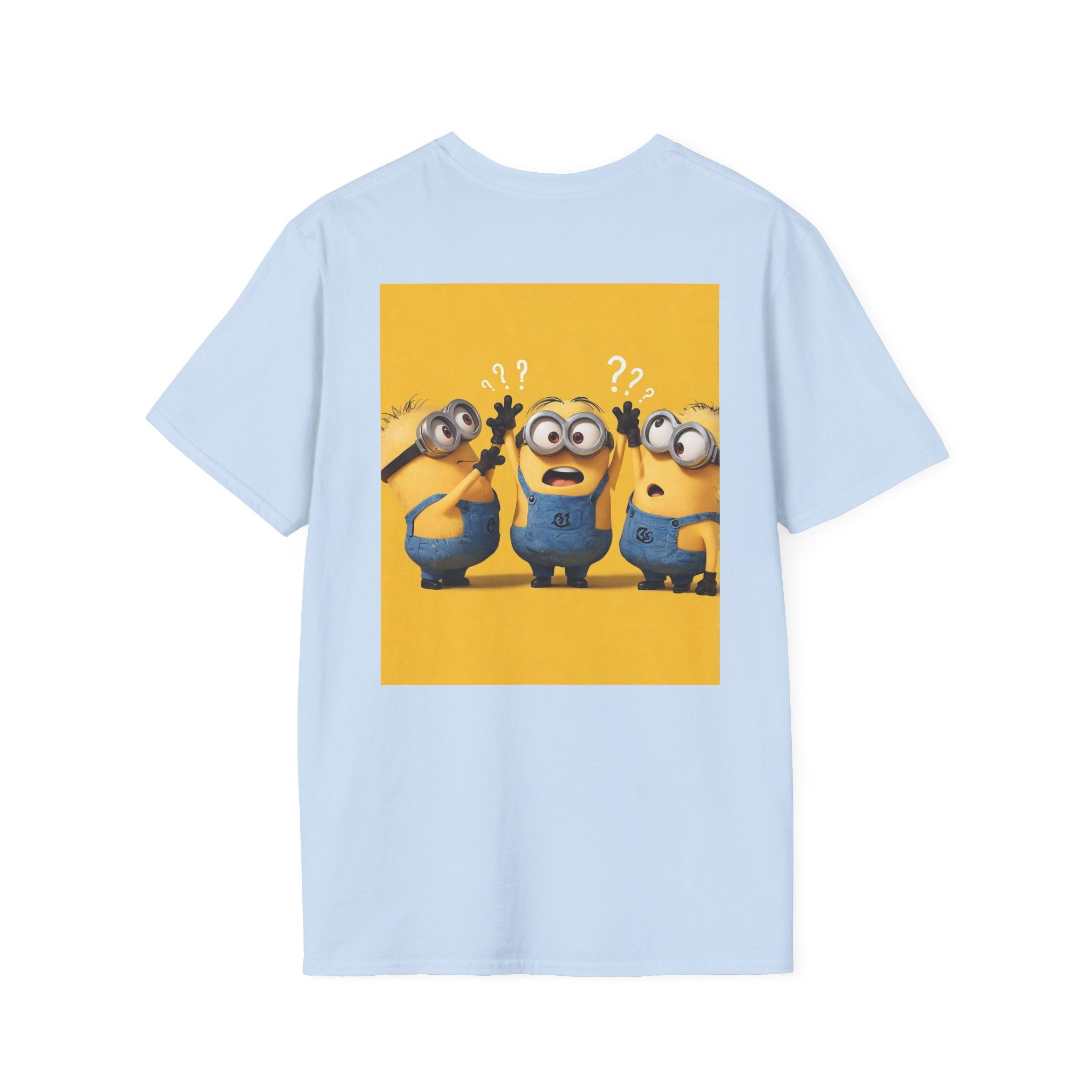 Minions Despicable Me Youth T-Shirt Gru Movie Fan Tee, Unisex Softstyle Shirt, Kids Birthday Gift, Cartoon Character Top, Funny Graphic Tee