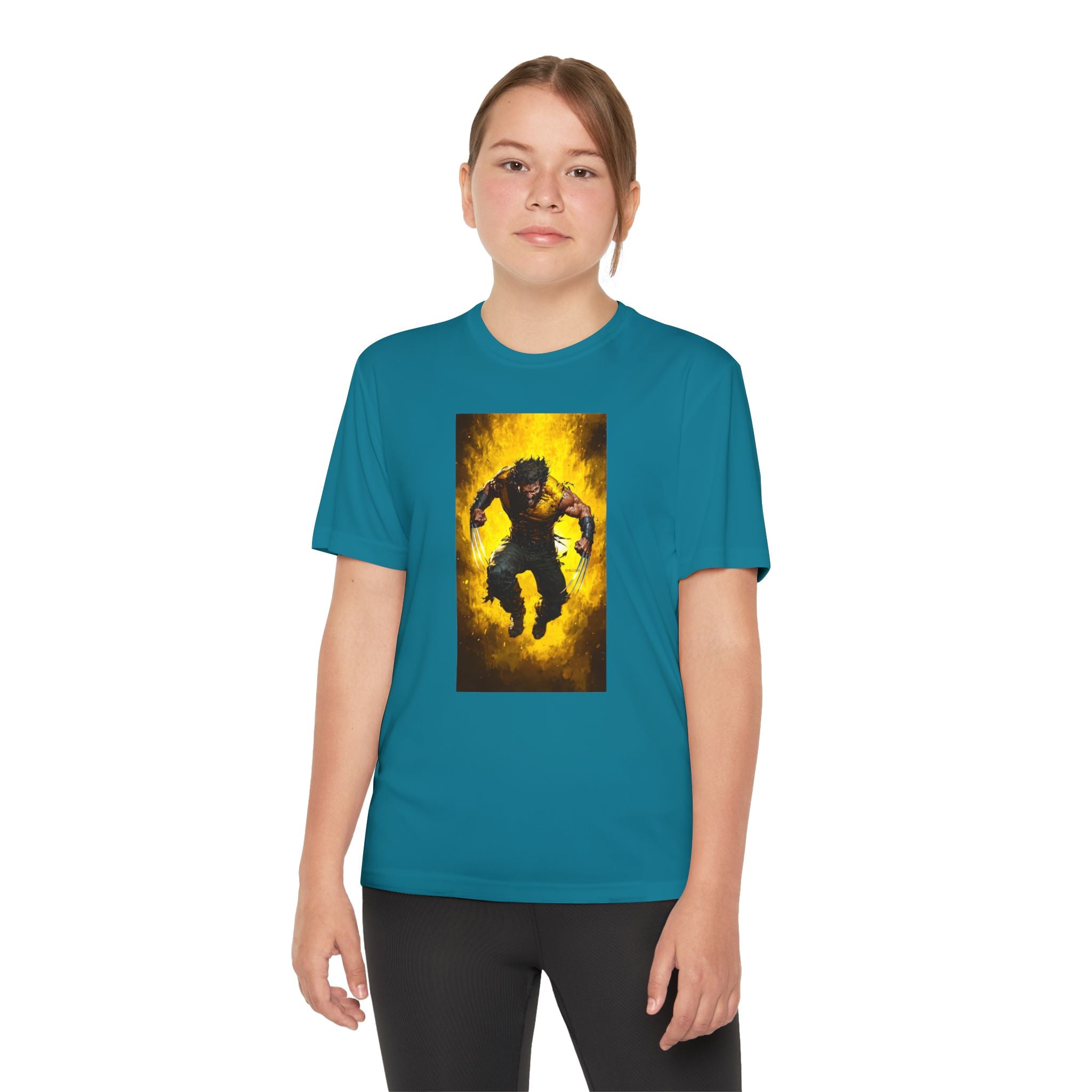 Wolverine Superhero Marvel Patriotic, Kids Graphic T-Shirt, Boys Hero Top, Girls Comic Book Clothing, Birthday