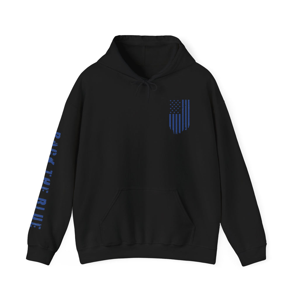 Patriotic Hoodie - Thin Blue Line Unisex Blend