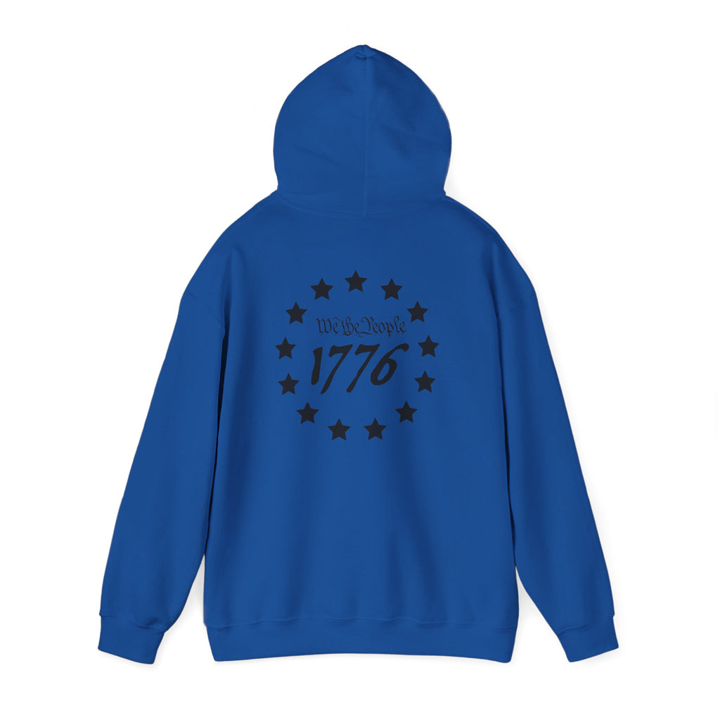 Patriotic Hoodie - We The People 1776 Unisex Blend