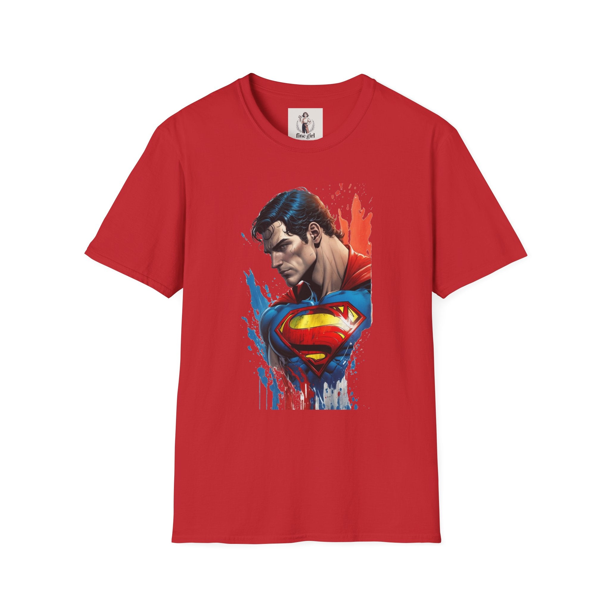 Superman Hero Unisex Softstyle T-Shirt