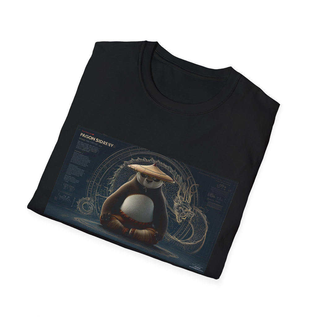 Kung Fu Panda Unisex Softstyle T-Shirt, DreamWorks Animation Youth Competitor Tee, Graphic Tee, Movie Fan Gift, Cult Classic Shirt, Comfy