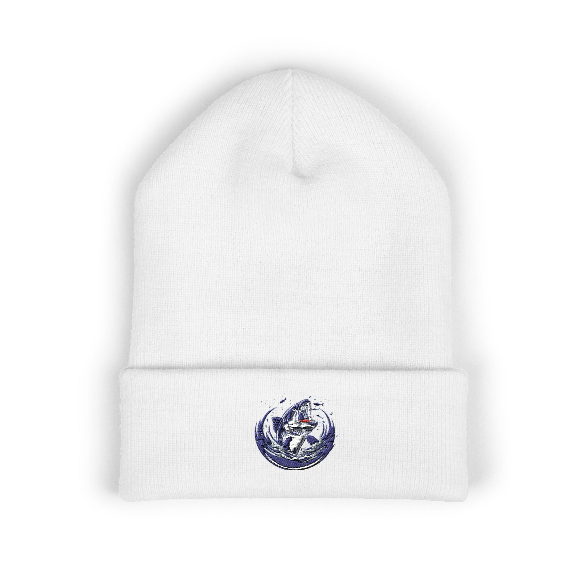 Embroidered Fishing Beanie, Fisherman Gift, Outdoor Apparel, Fishing Gear, Angler Hat, Fishing Lure Beanie