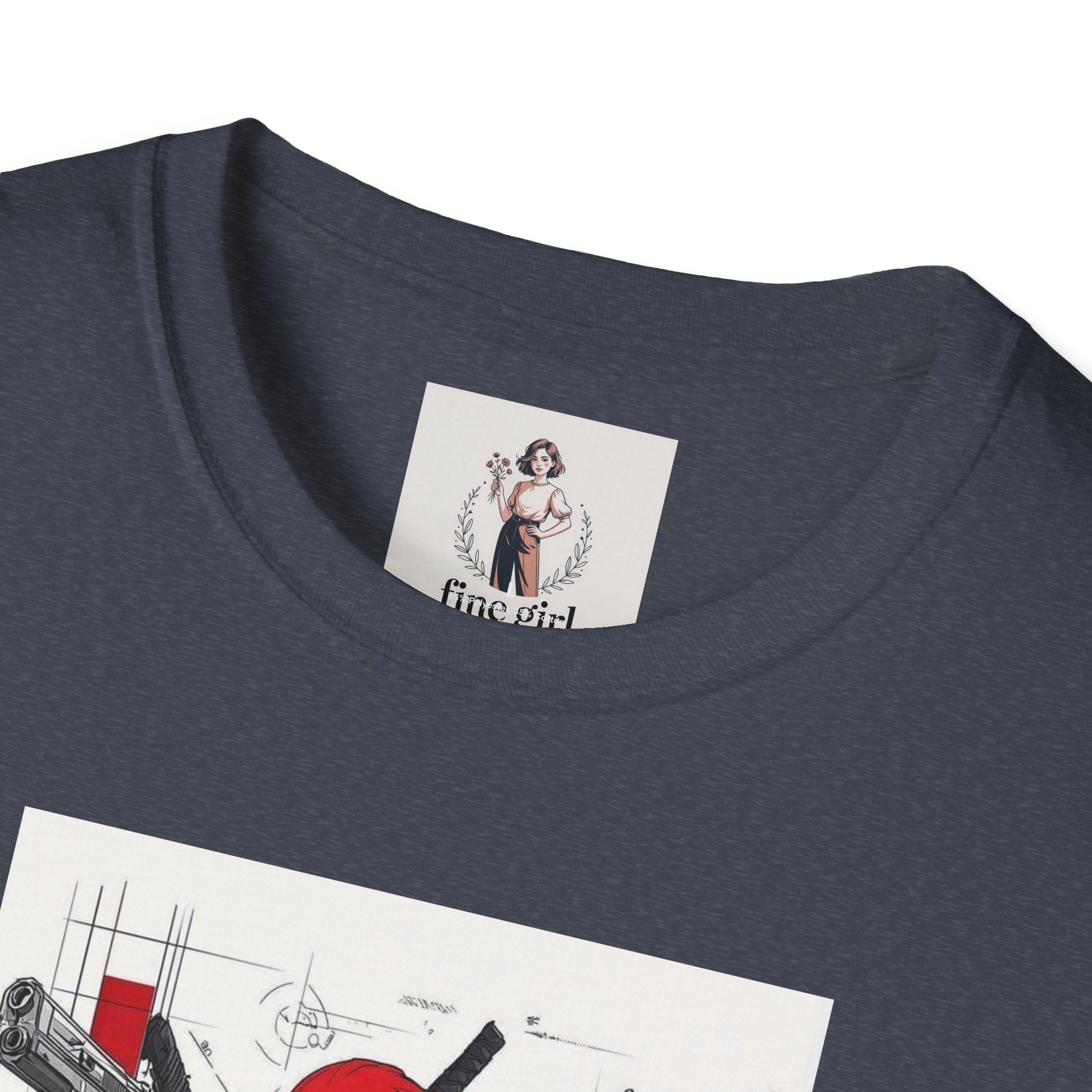 Deadpool Hero Unisex Softstyle T-Shirt