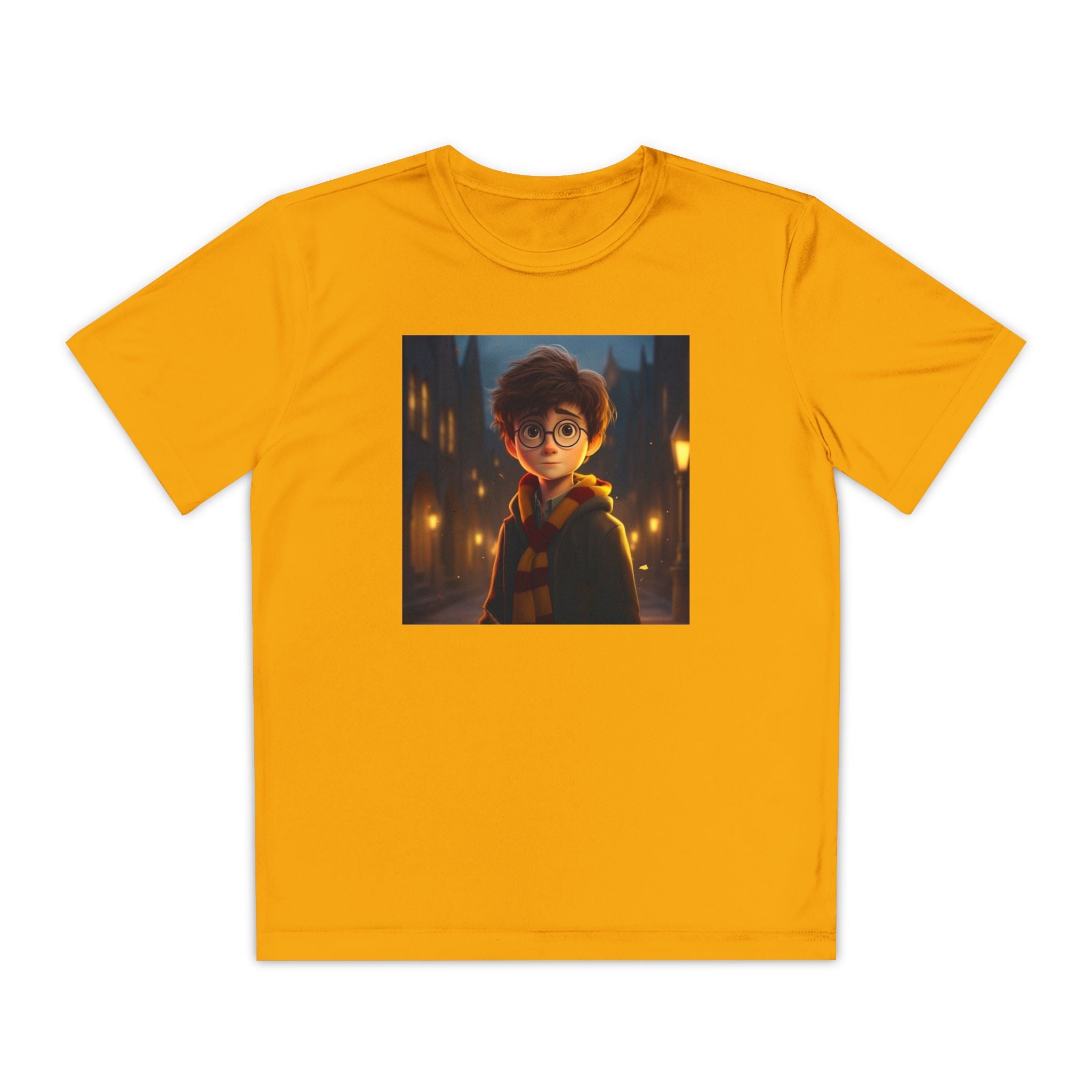 Youth Competitor Tee - Harry Potter, Wizard School Shirt, Magical Kids Top, Hogwarts Fan Gift, Sorcerer's Stone T-Shirt