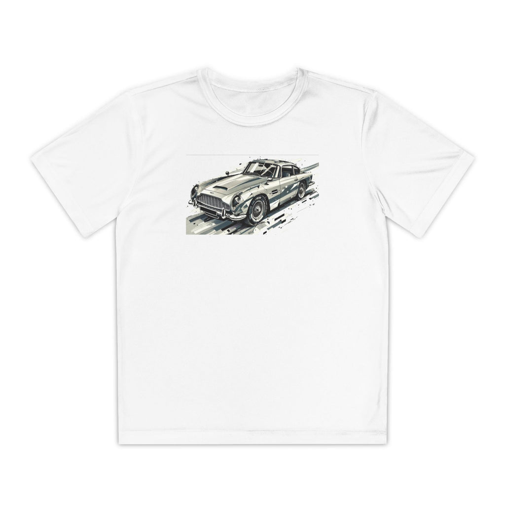Aston Martin Youth T-Shirt Sports Graphic Tee, Cool Athletic Shirt for Kids, Perfect for Sports Events, Team Spirit
